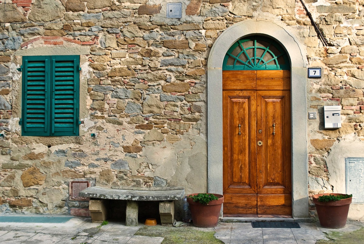 Image of Papermoon Fototapete »Altes Ziegelhaus«, Vliestapete, hochwertiger Digitaldruck, inklusive Kleister bei Ackermann Versand Schweiz