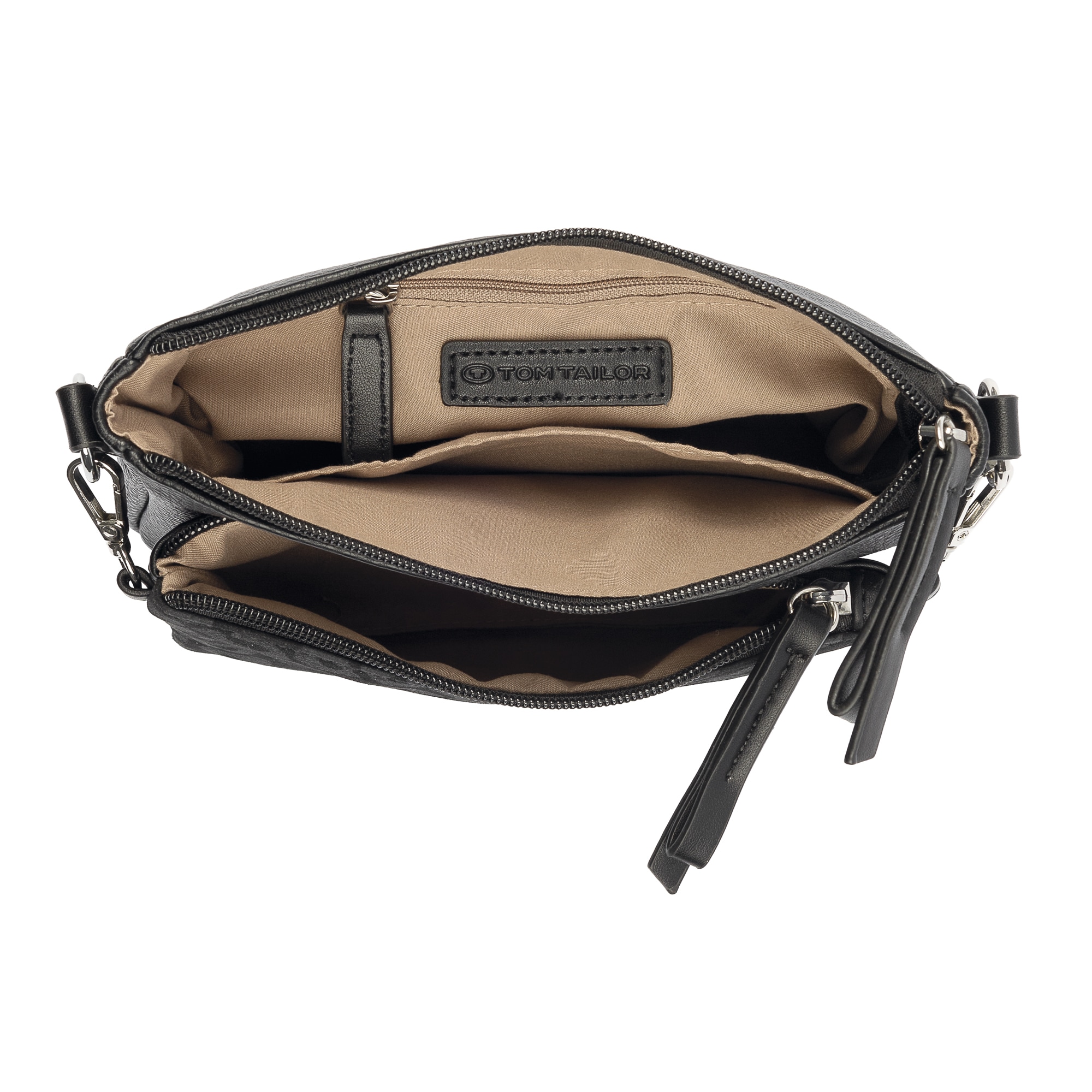 TOM TAILOR Sac à bandoulière »Jamila« moderne 2-in-1 Tasche mit Vortasche auch als Umhängetasche tragbar