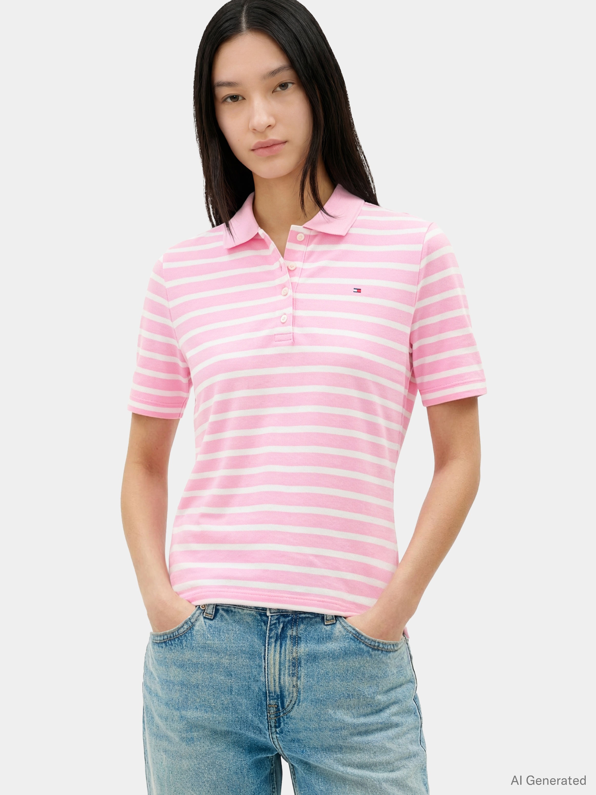 Tommy Hilfiger Poloshirt »1985 REG PIQUE POLO« mit Logo-Stickerei, Seitenschlitze, Regular Fit