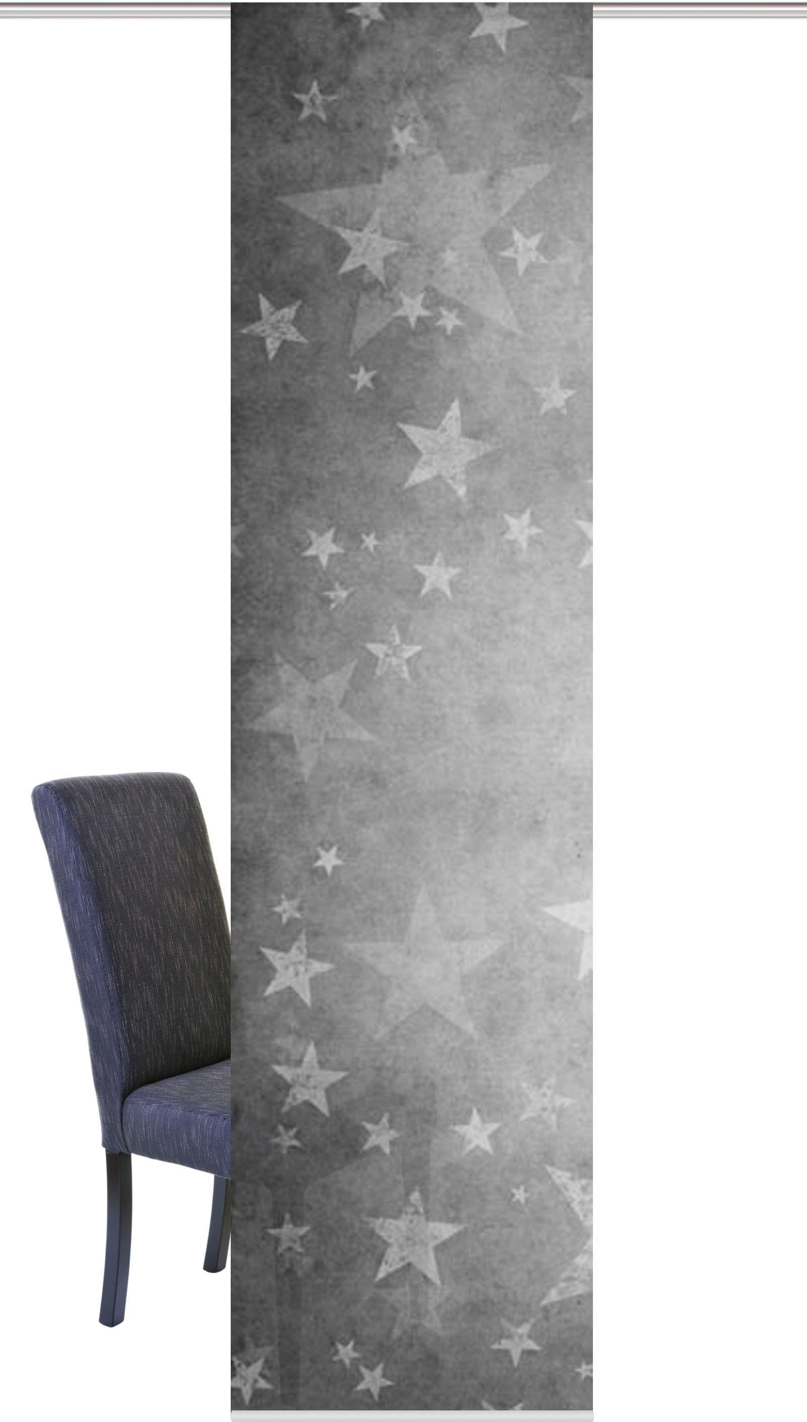 Image of HOME WOHNIDEEN Schiebegardine »WEIHNACHTSSTERN«, (1 St.), HxB: 245x60, Schiebevorhang Digitaldruck bei Ackermann Versand Schweiz
