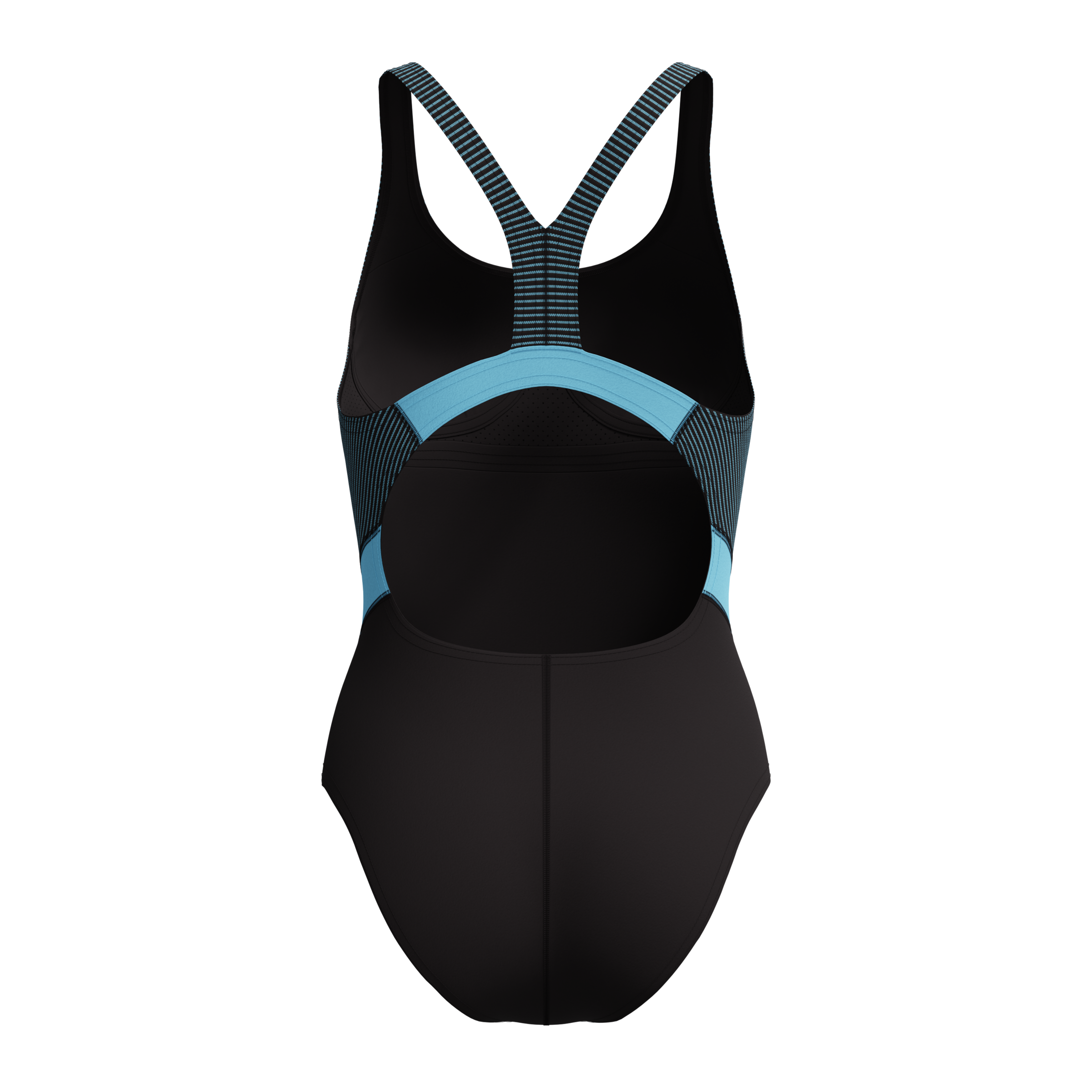 Speedo Maillot de bain »QUANTUM RIB SPLICE 1PC BLK/LTBLU«