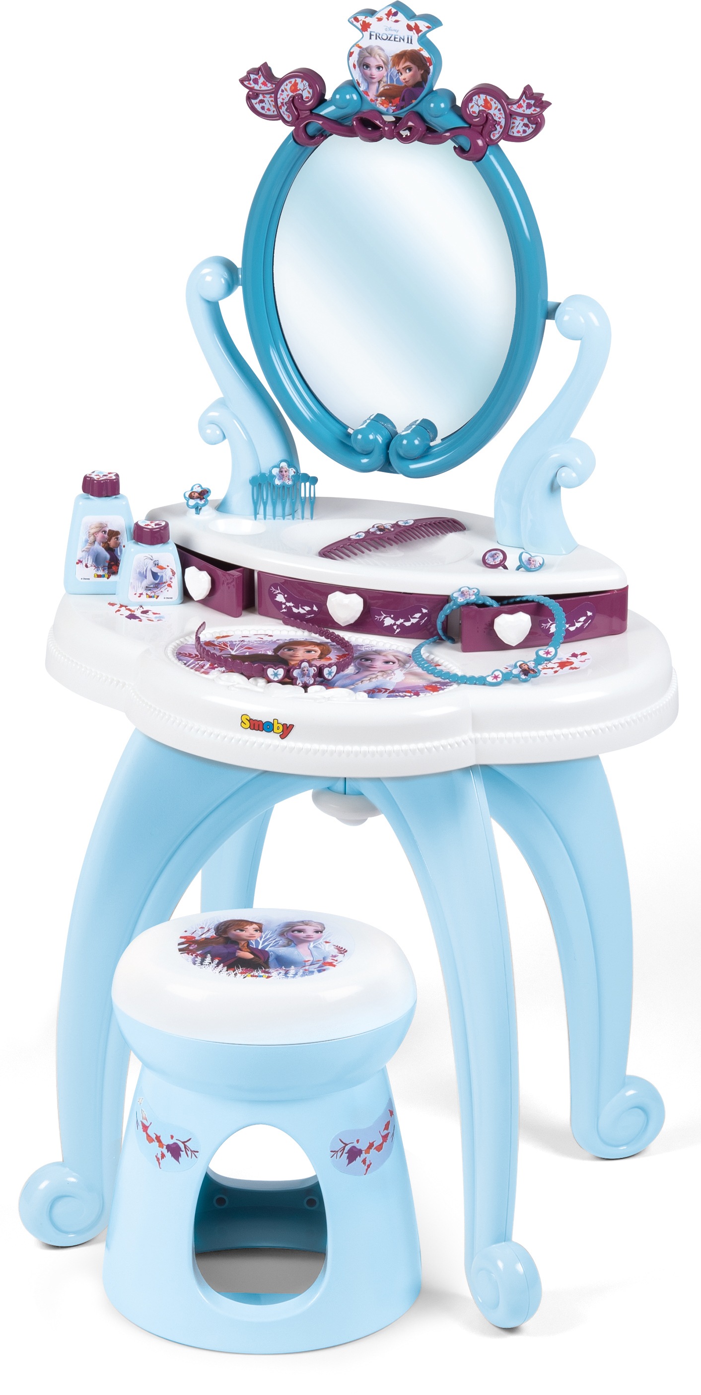 Image of Smoby Schminktisch »Frisiersalon - Die Eiskönigin 2«, inklusive Hocker und Zubehör bei Ackermann Versand Schweiz