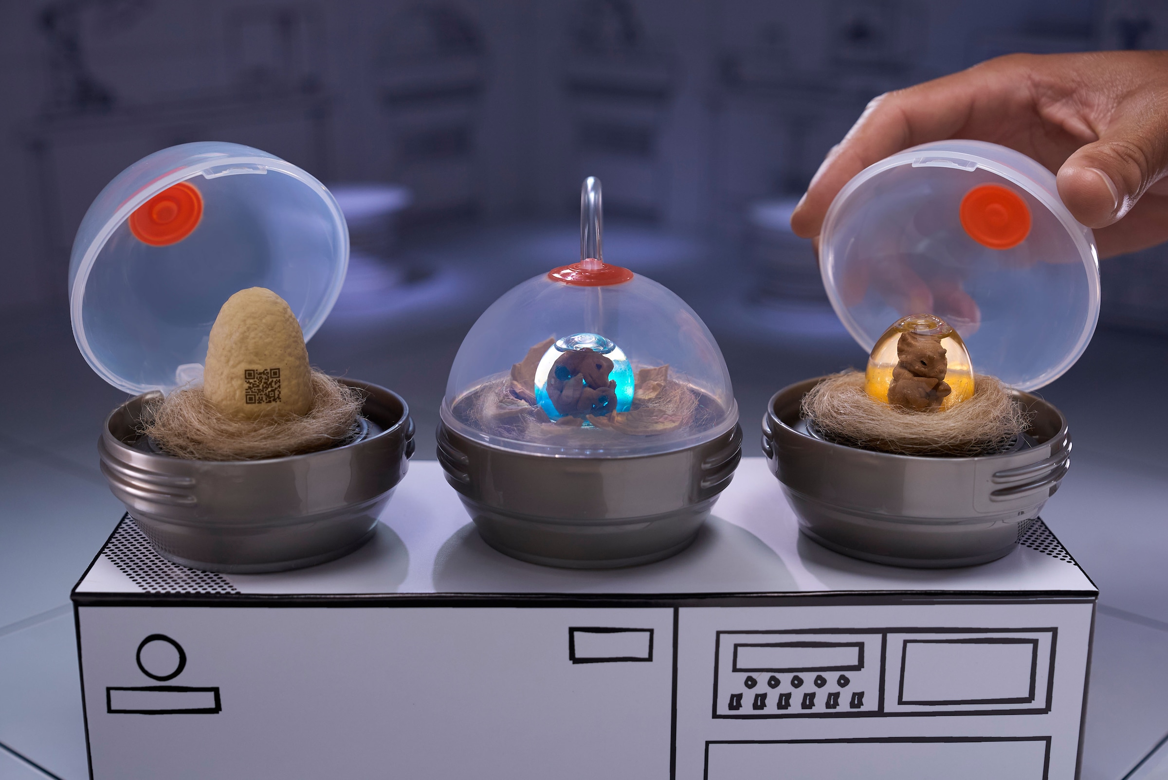 MGA ENTERTAINMENT Set créatif »MGA's Miniverse - Make It Mini Dinosaurs (Jurassic World)« Lieferung erfolgt sortiert