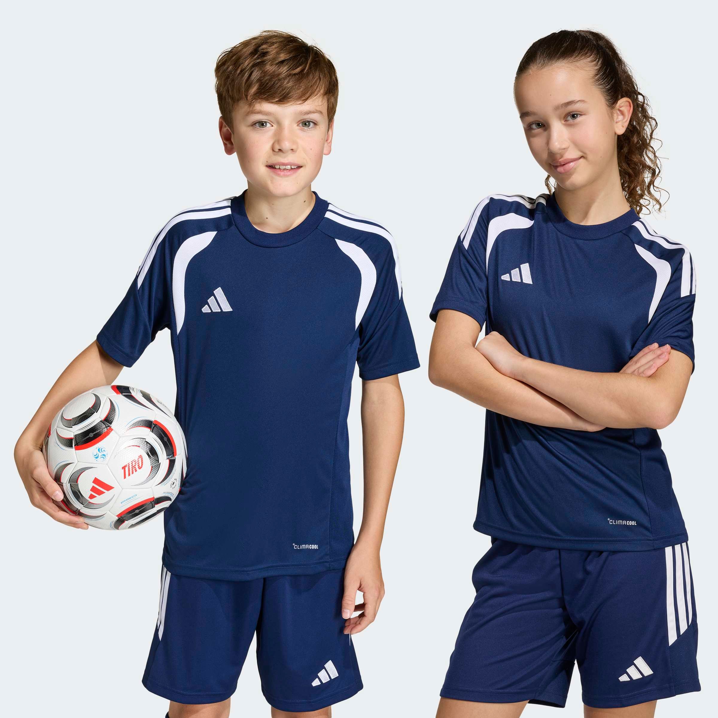 adidas Performance Fussballtrikot »TIRO26 LIGA KIDS TRIKOT« für Kinder, ohne Verschluss, mit climacool®
