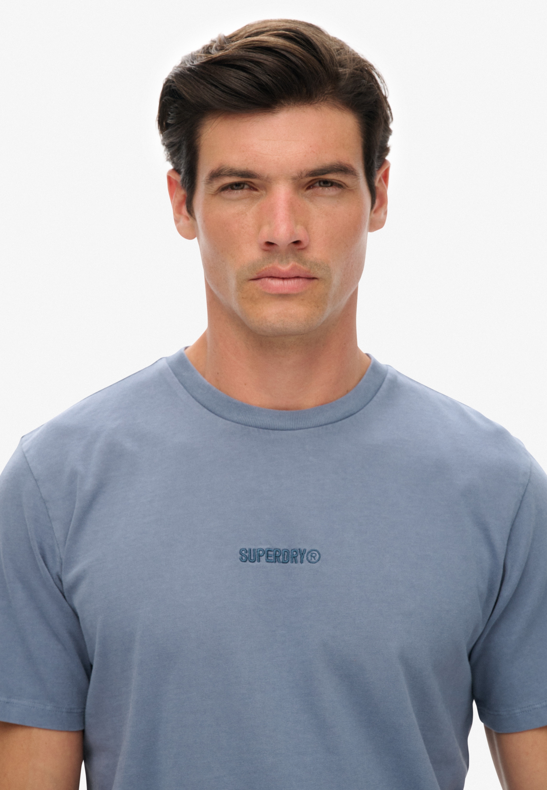 Superdry Shirt à col rond »MICRO LOGO T SHIRT«