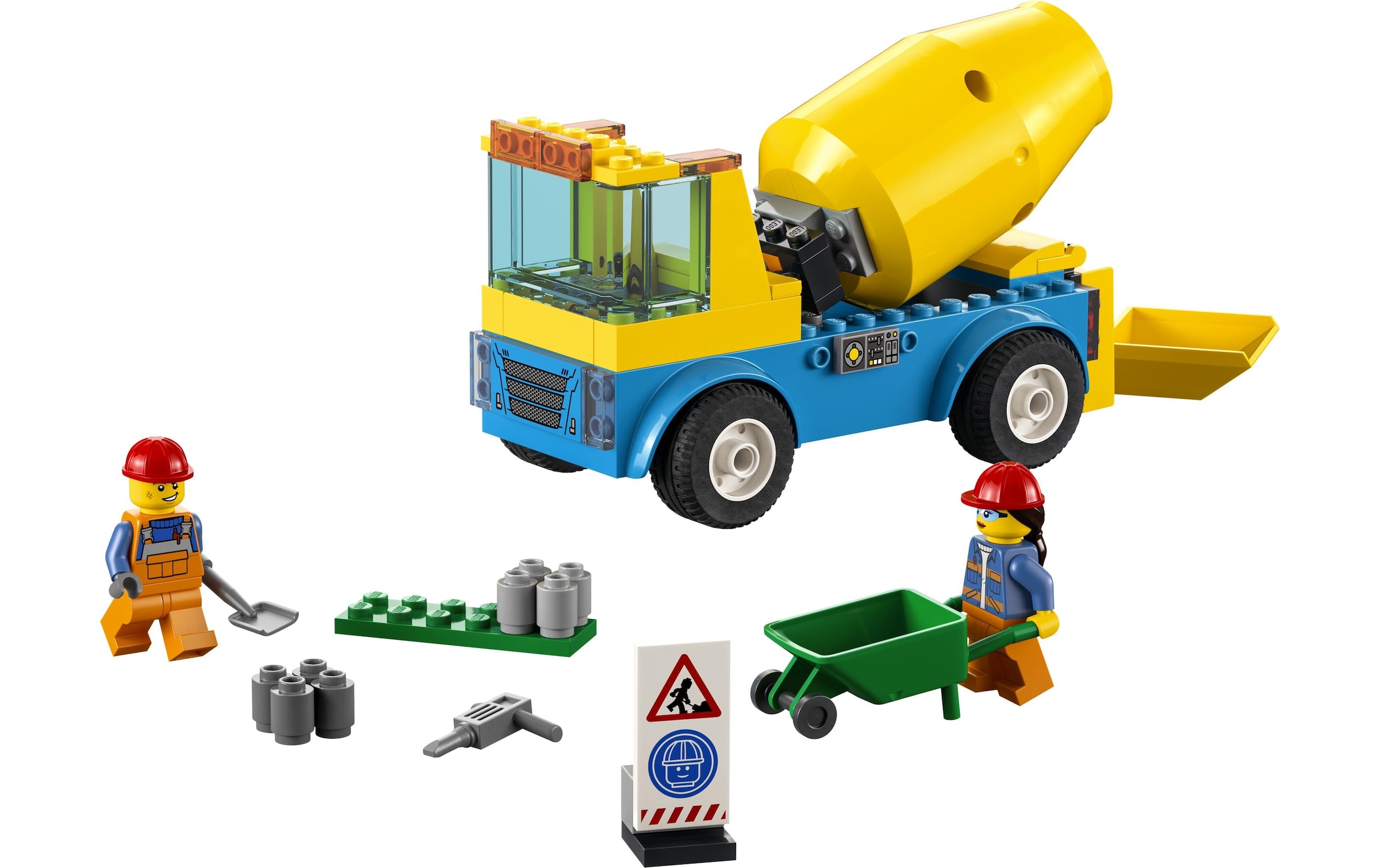 LEGO® Spielbausteine »Betonmischer 60325«, (85 St.)