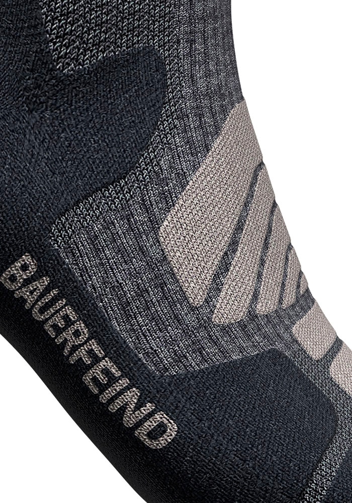 Bauerfeind Sportsocken »Outdoor Merino Mid Cut Socks« mit hohem Anteil an Merinowolle, atmungsaktiv, wärmend