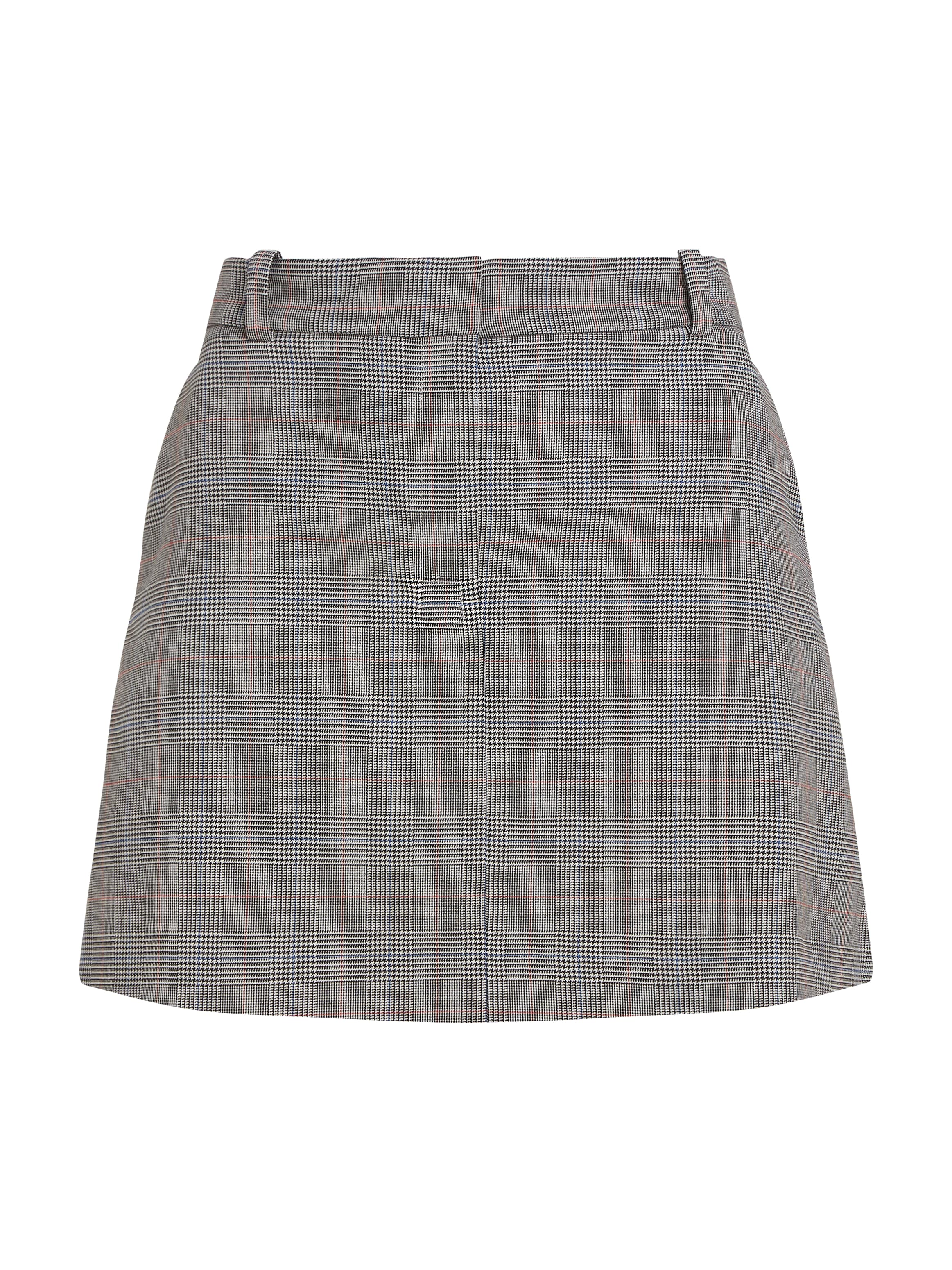 Tommy Hilfiger Bleistiftrock »POW CHECK SHORT SKIRT«, (Global Serie TH WOMEN), Webrock im Karodessin