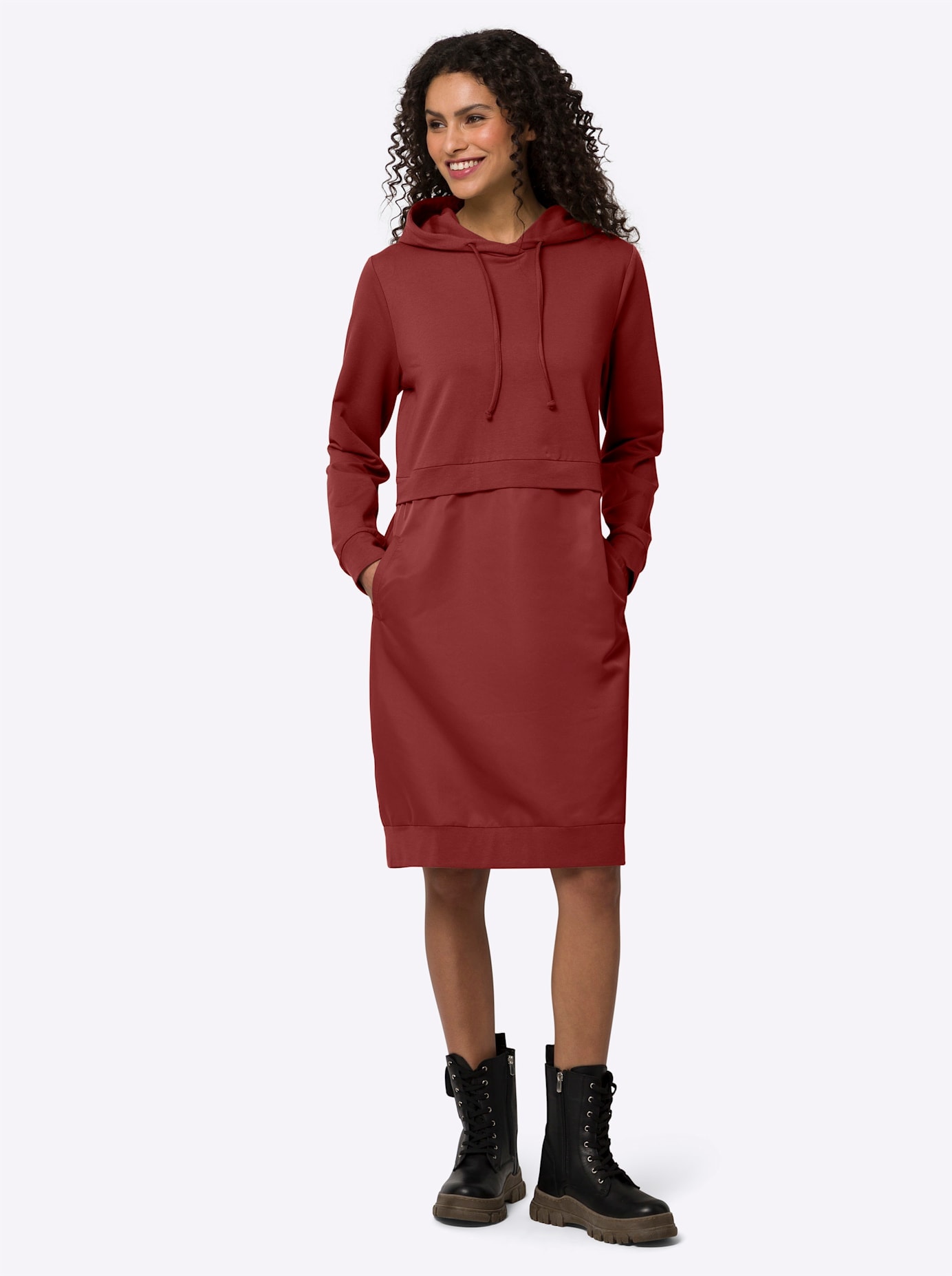 heine Shirtkleid "Shirtkleid" Paspeltaschen