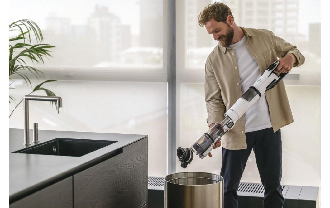 Hoover Akku-Hand-und Stielstaubsauger »HFX20H 11 Chalk White«