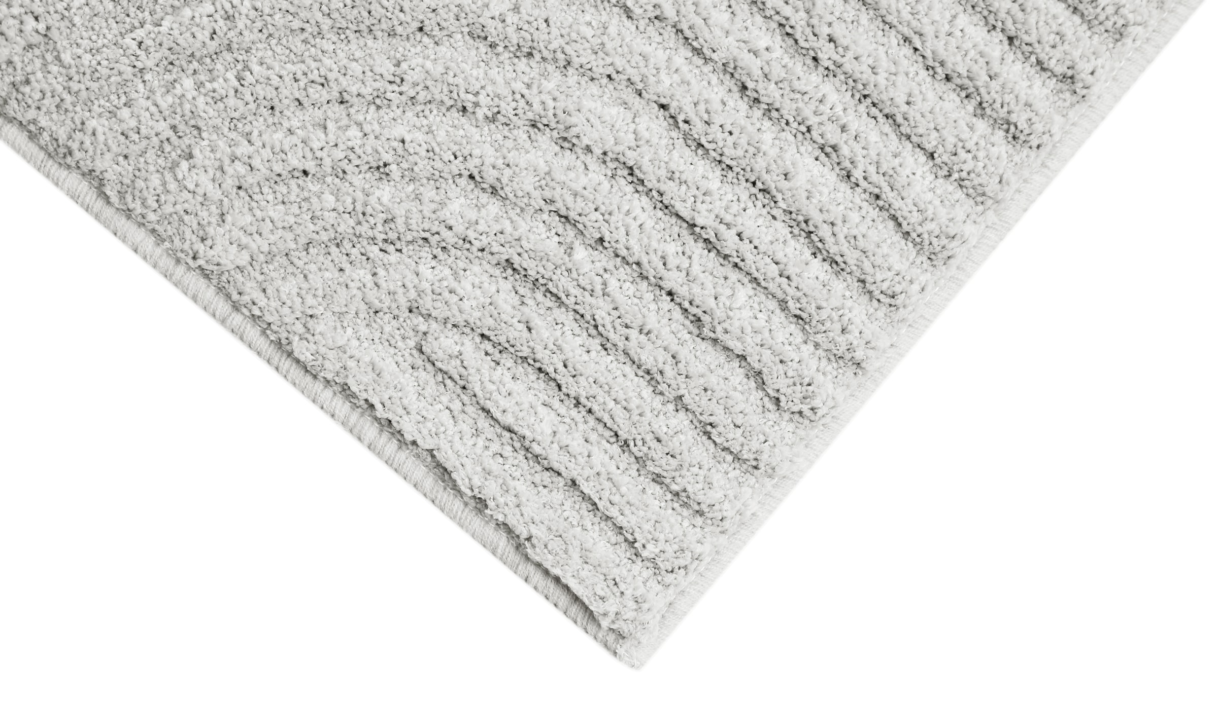 my home Badematte »Ognon, Scandi, Boho, modernes Muster«, rutschhemmend beschichtet, fussbodenheizungsgeeignet-schnell trocknend-strapazierfähig, Badteppich, Uni Farben, Hoch-Tief-Effekt
