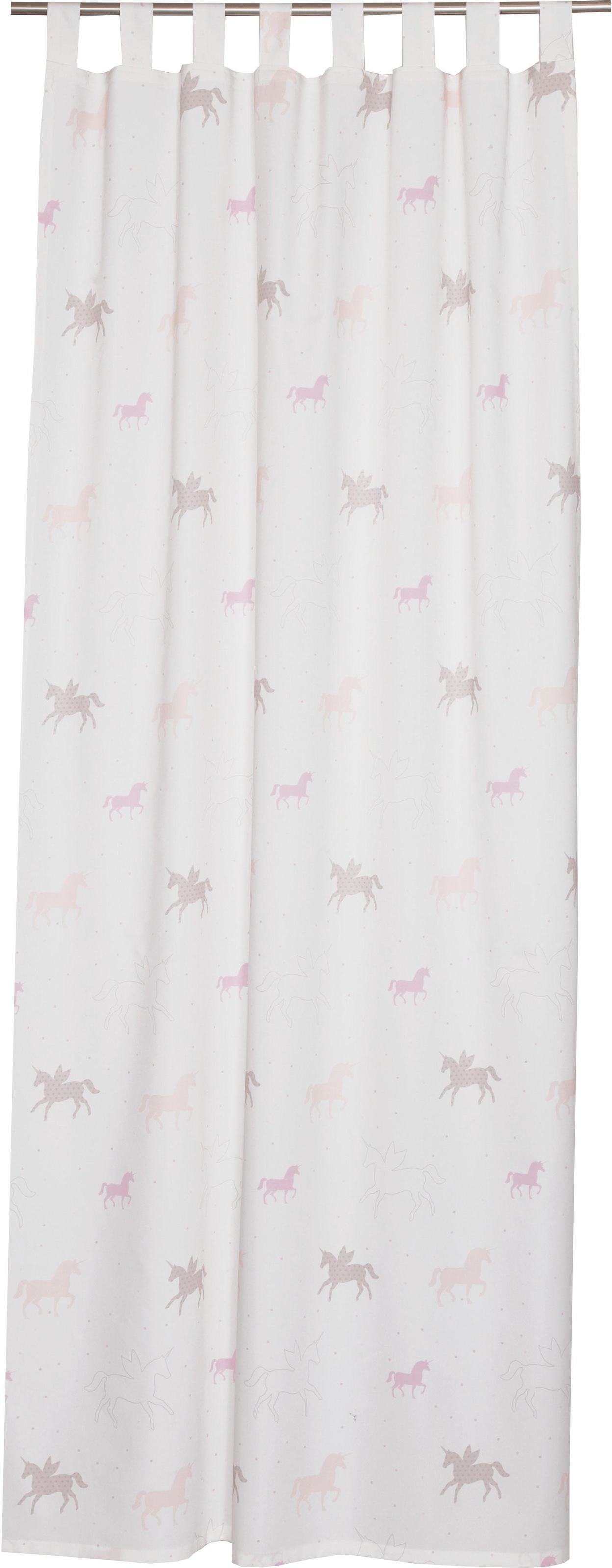 Image of Esprit Vorhang »E-Unicorn«, (1 St.), HxB: 250x140, bedruckt mit Einhorn-Motiv bei Ackermann Versand Schweiz