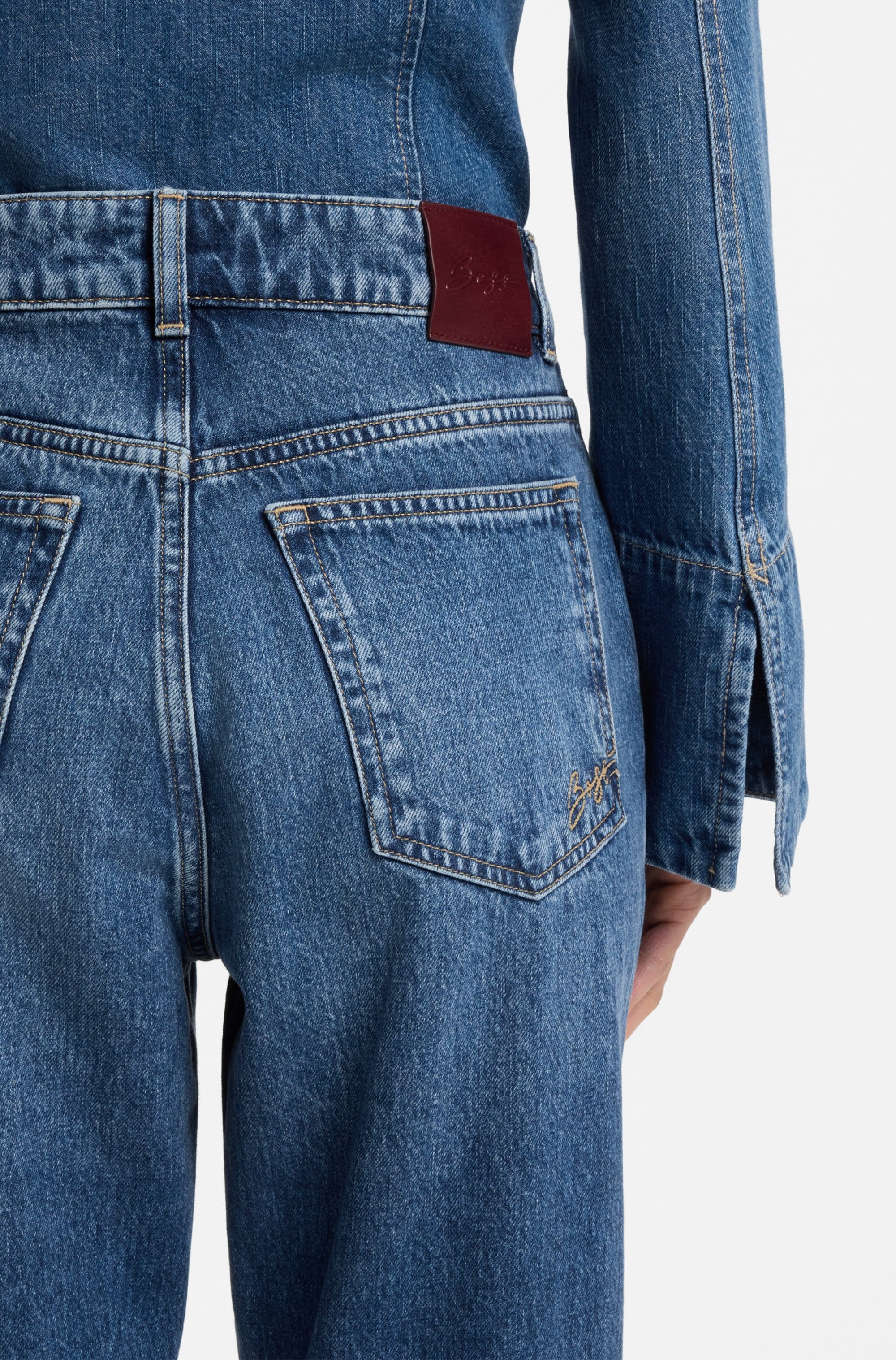 BOSS ORANGE Jeans slim »ADA SLIM HR 2.0 Premium Damenmode« mit hohem Bund