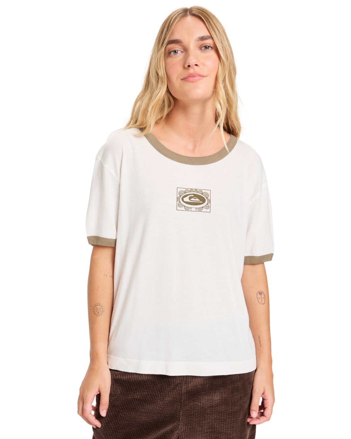 Image of Quiksilver Rundhalsshirt "Ringer Screen"