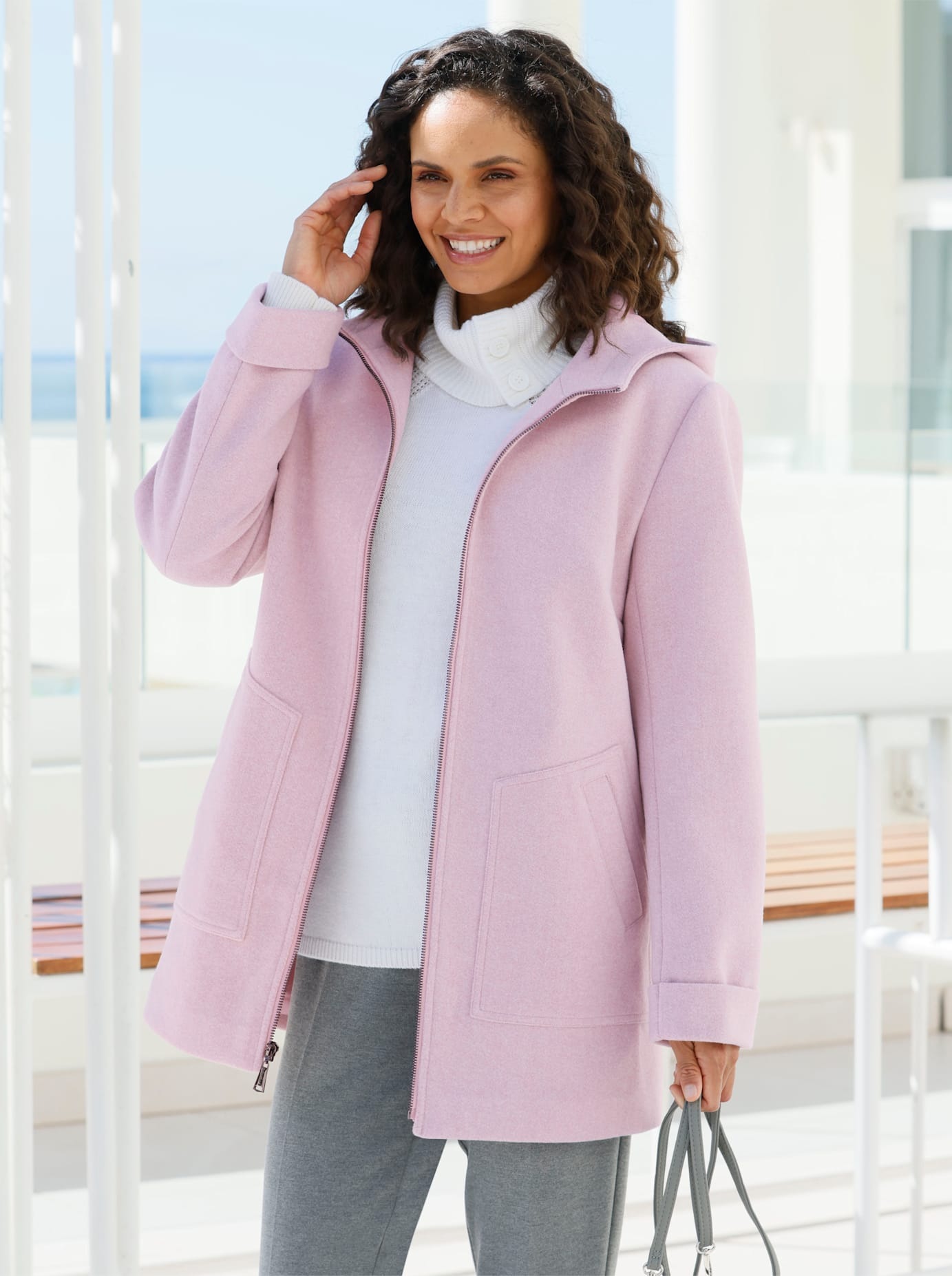 Casual Looks Anorak mit Kapuze