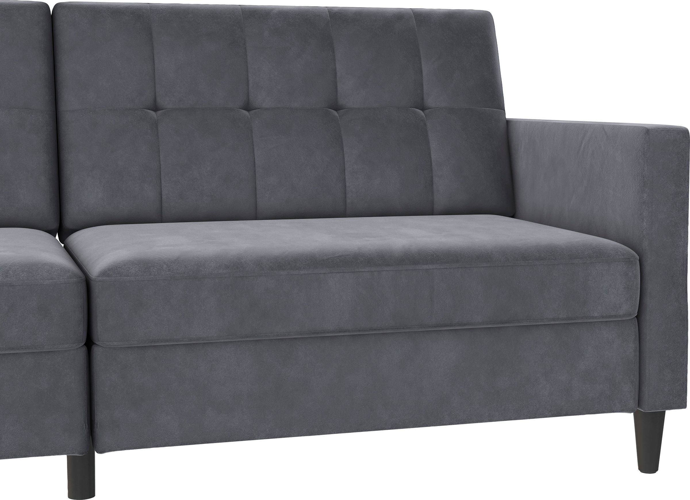 Dorel Home 3-Sitzer »Hartford II« Bettfunktion, Rückenlehne 2-teilig, 3-fach verstellbar, Sitzhöhe 43 cm