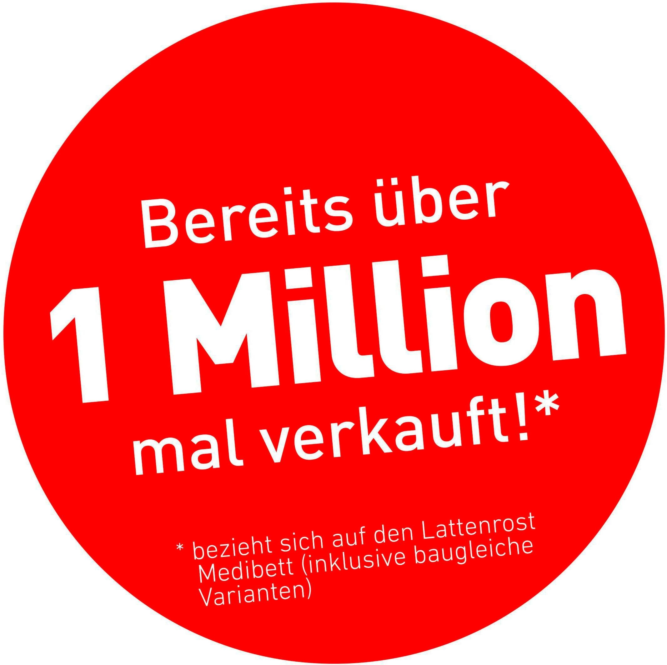 Beco Lattenrost »Medibett LR-K«, (Set, 2 St., 2-tlg.), der Millionen-Topseller im Doppelpack