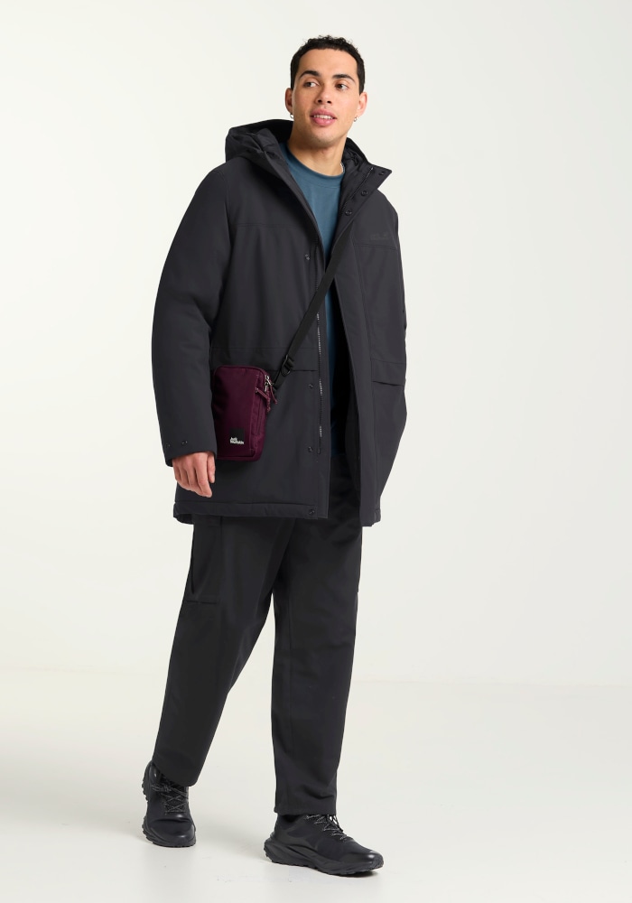 Jack Wolfskin Manteau d'hiver »COLD CAMP COAT M« avec TEXAPORE imperméable, coupe-vent, respirant, en polyester