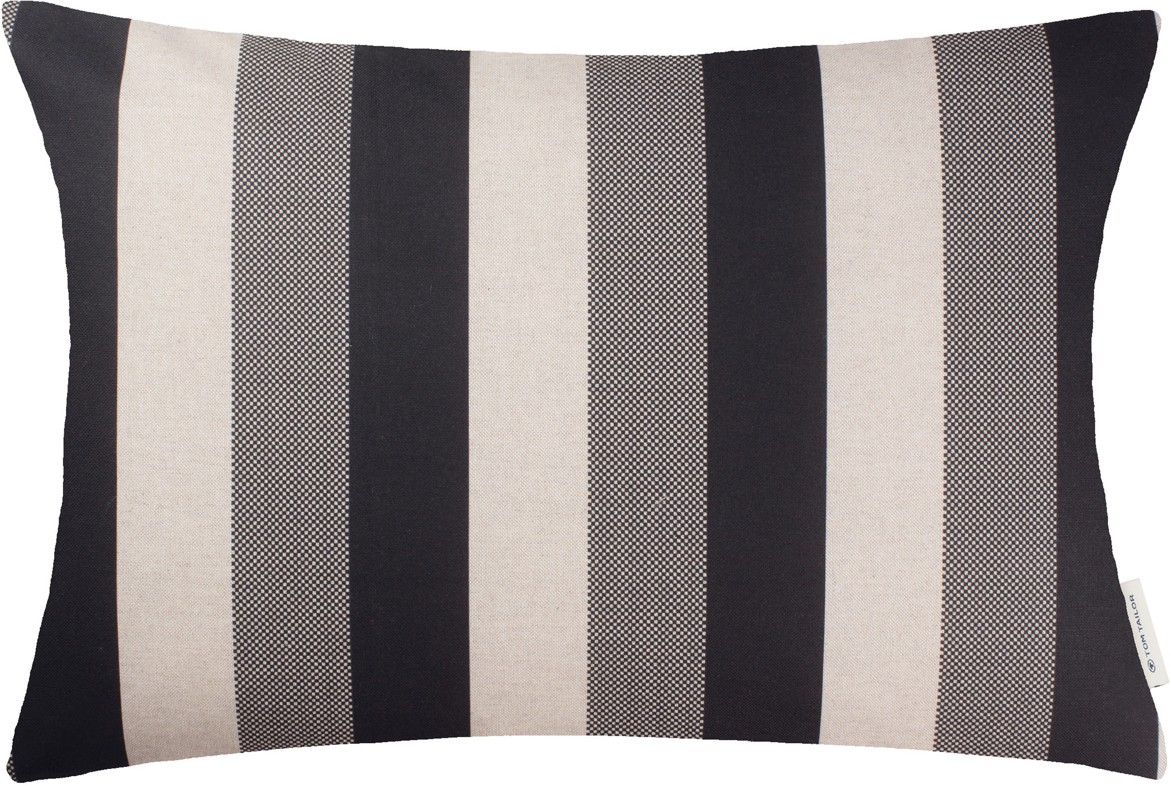 Image of TOM TAILOR Dekokissen »Checked Stripe«, (1 St.) bei Ackermann Versand Schweiz