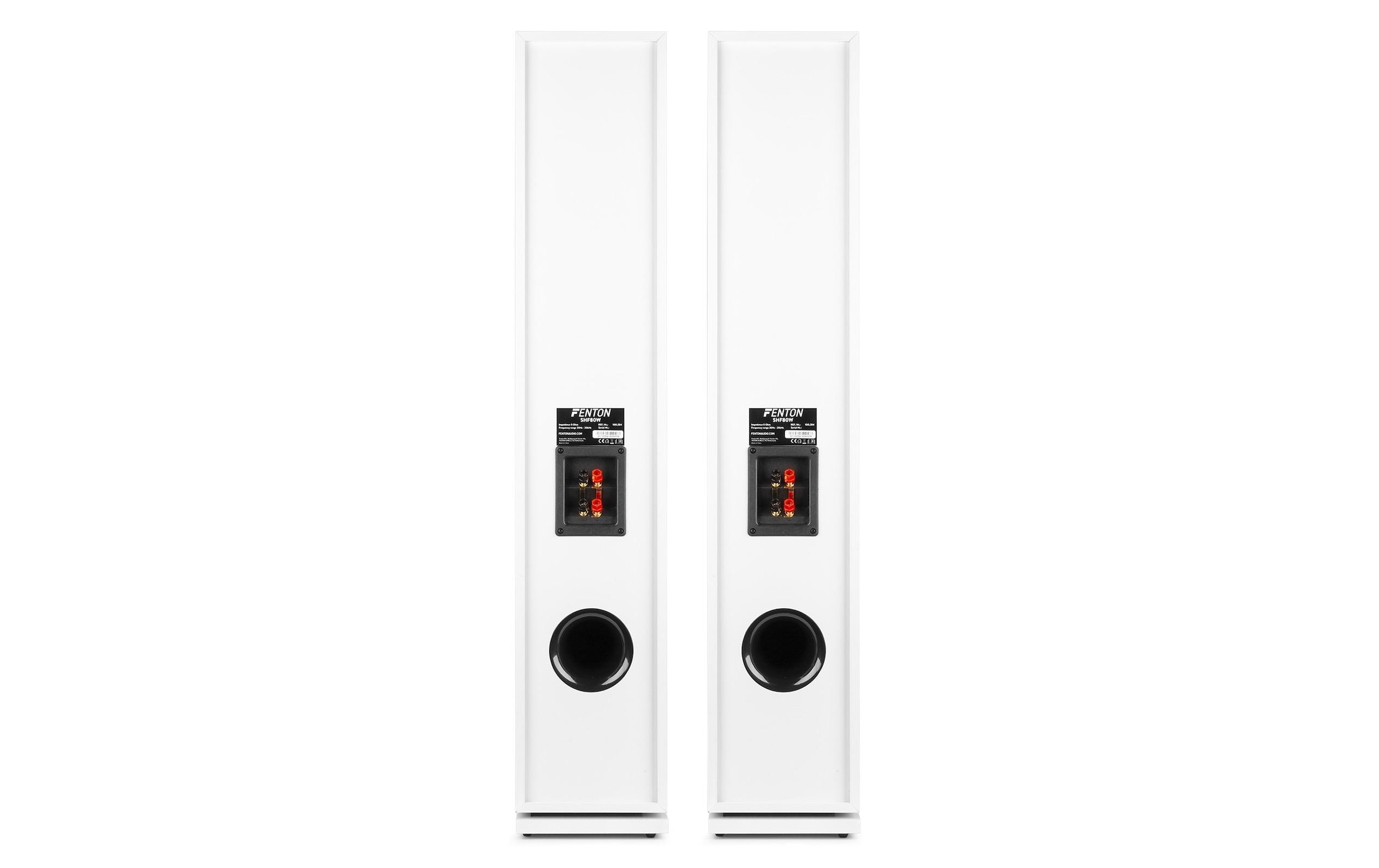 Stand-Lautsprecher »Fenton Paar SHF80W Weiss«