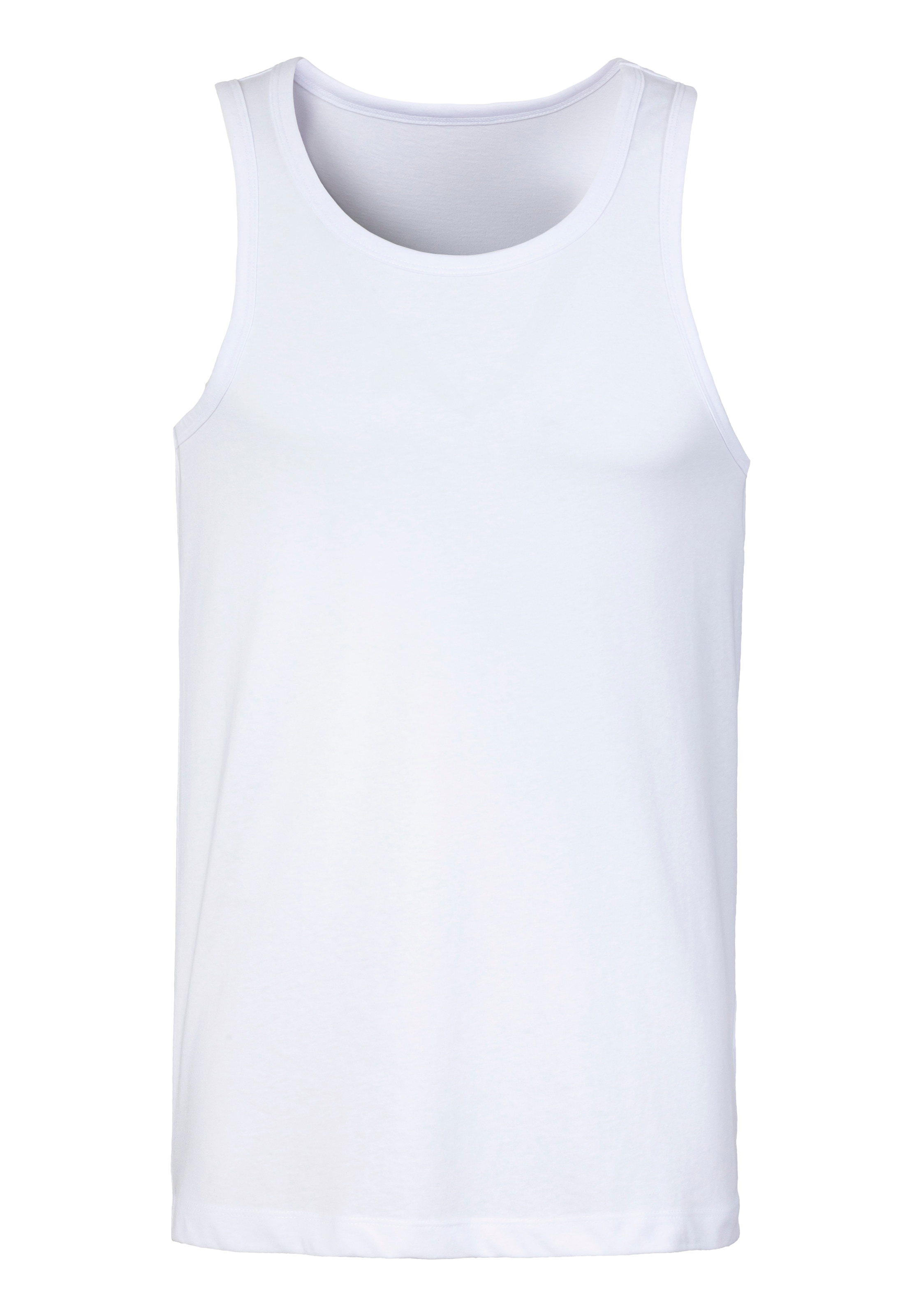 John Devin Tanktop, (Packung, 2), in schöner Melange-Optik