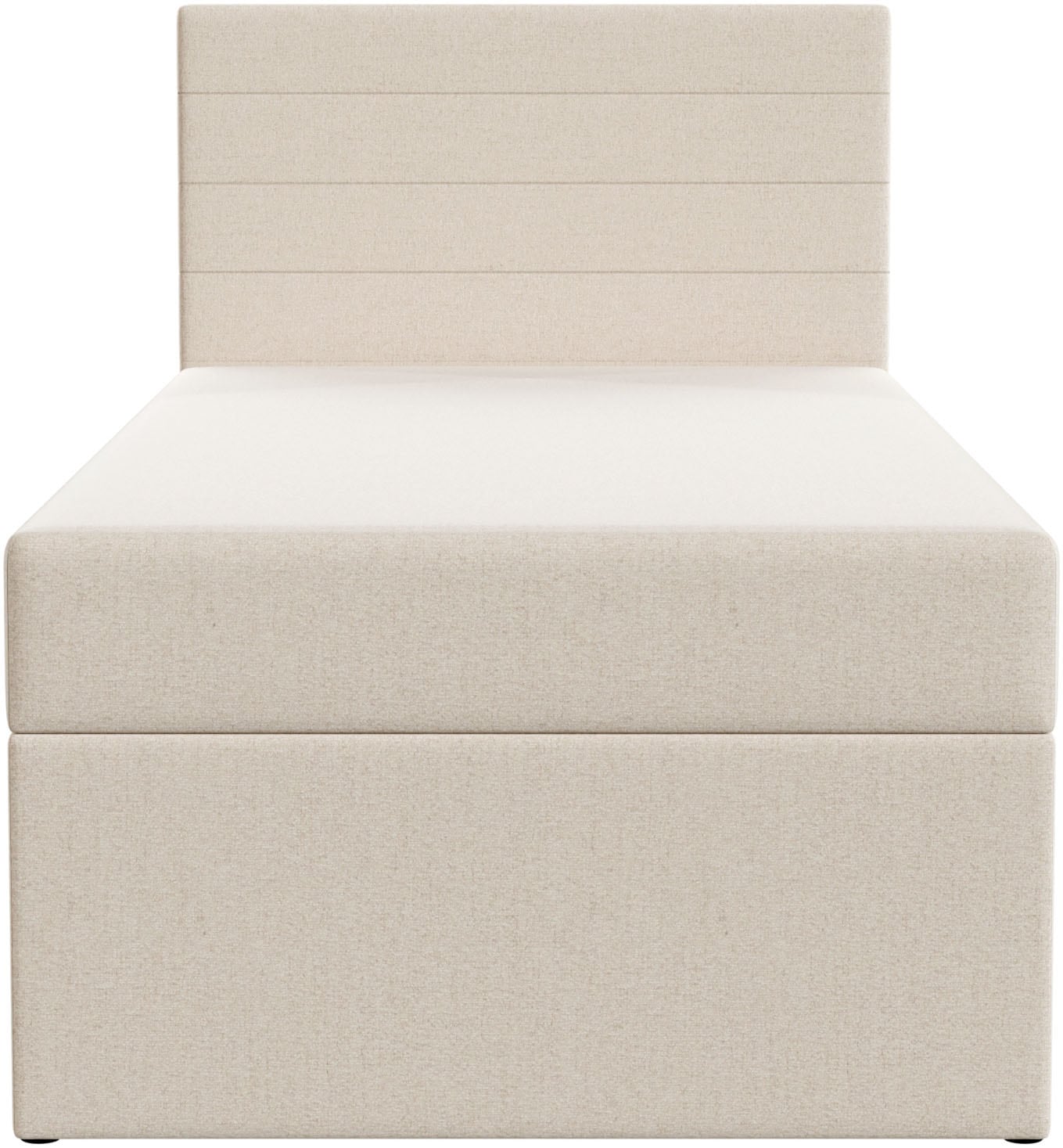 FORTE Einzelbett »LUNO inkl. Bettkasten, Breite: 100cm«