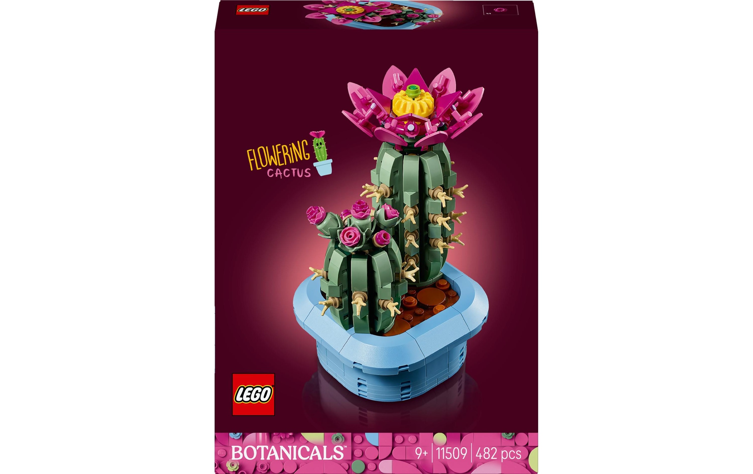 Image of LEGO Konstruktionsspielsteine "Botanicals Blühender Kaktus 11509"
