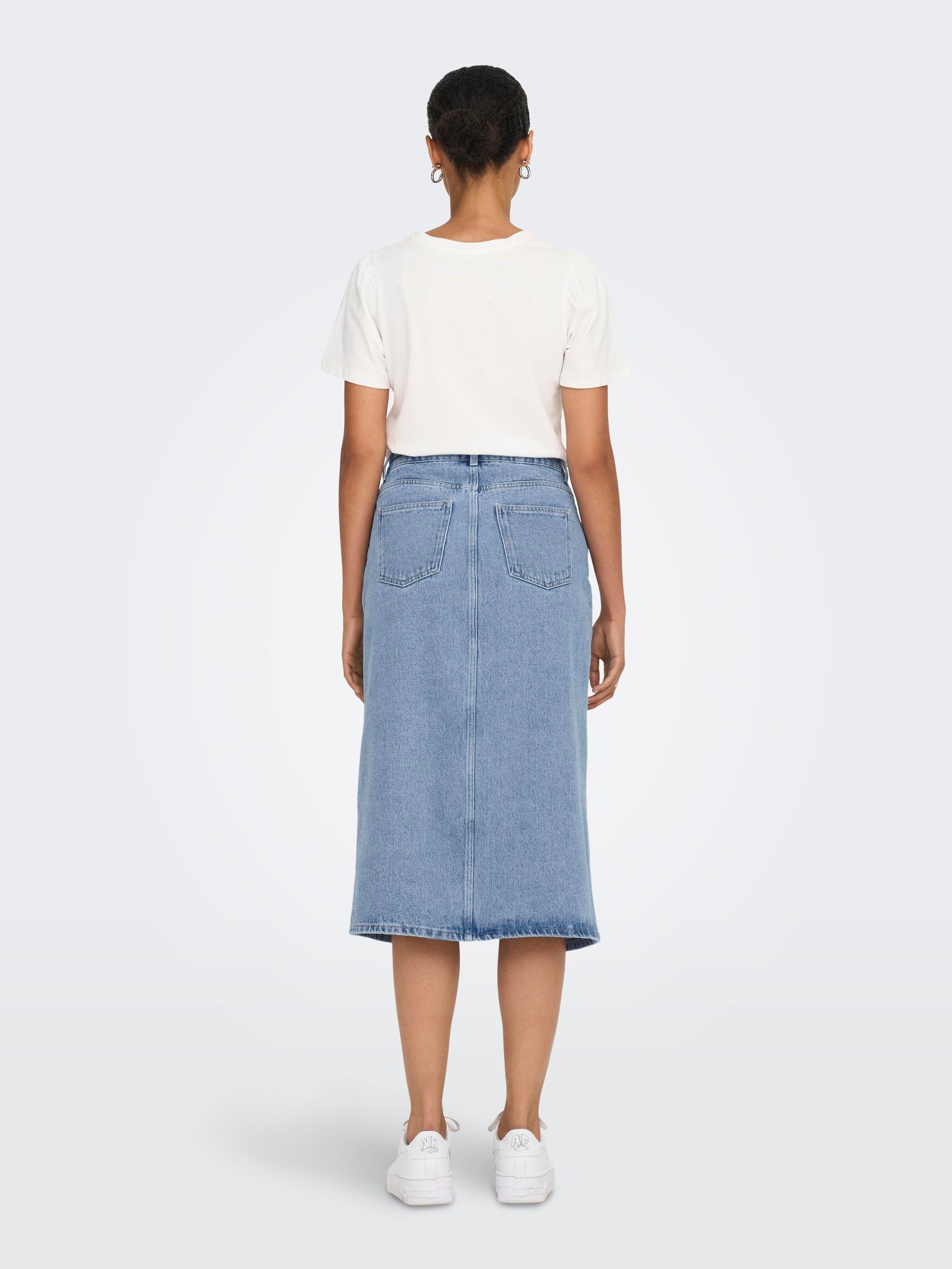 ONLY Jeansrock »ONLBIANCA MIDI SKIRT DNM REA NOOS«