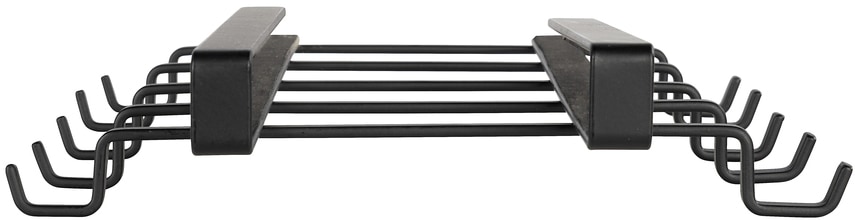 WENKO Küchenregal, Schrankeinsatz, Tassenhalter für 10 Tassen, Metall