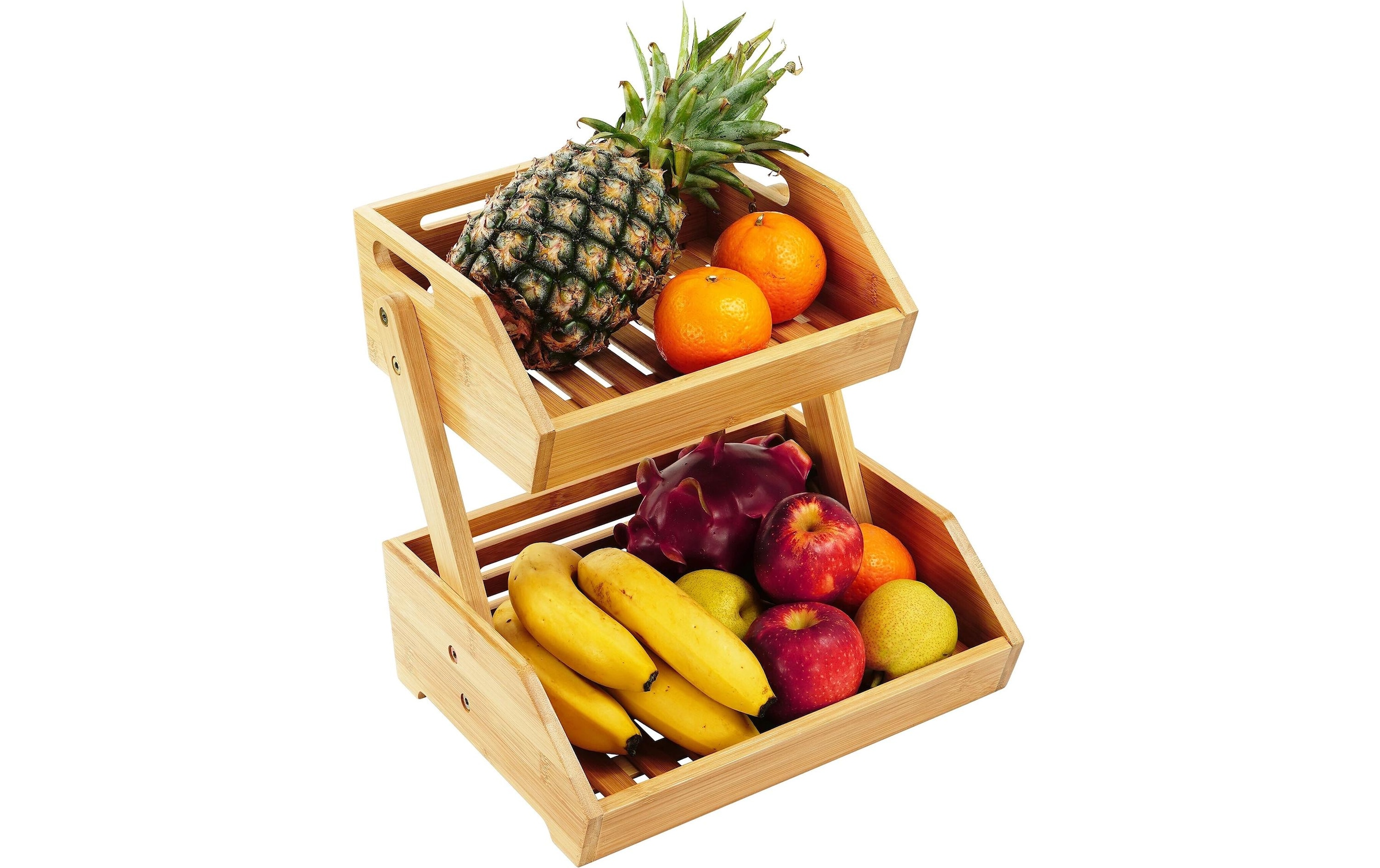 relaxdays Etagere »für Obst 2er«