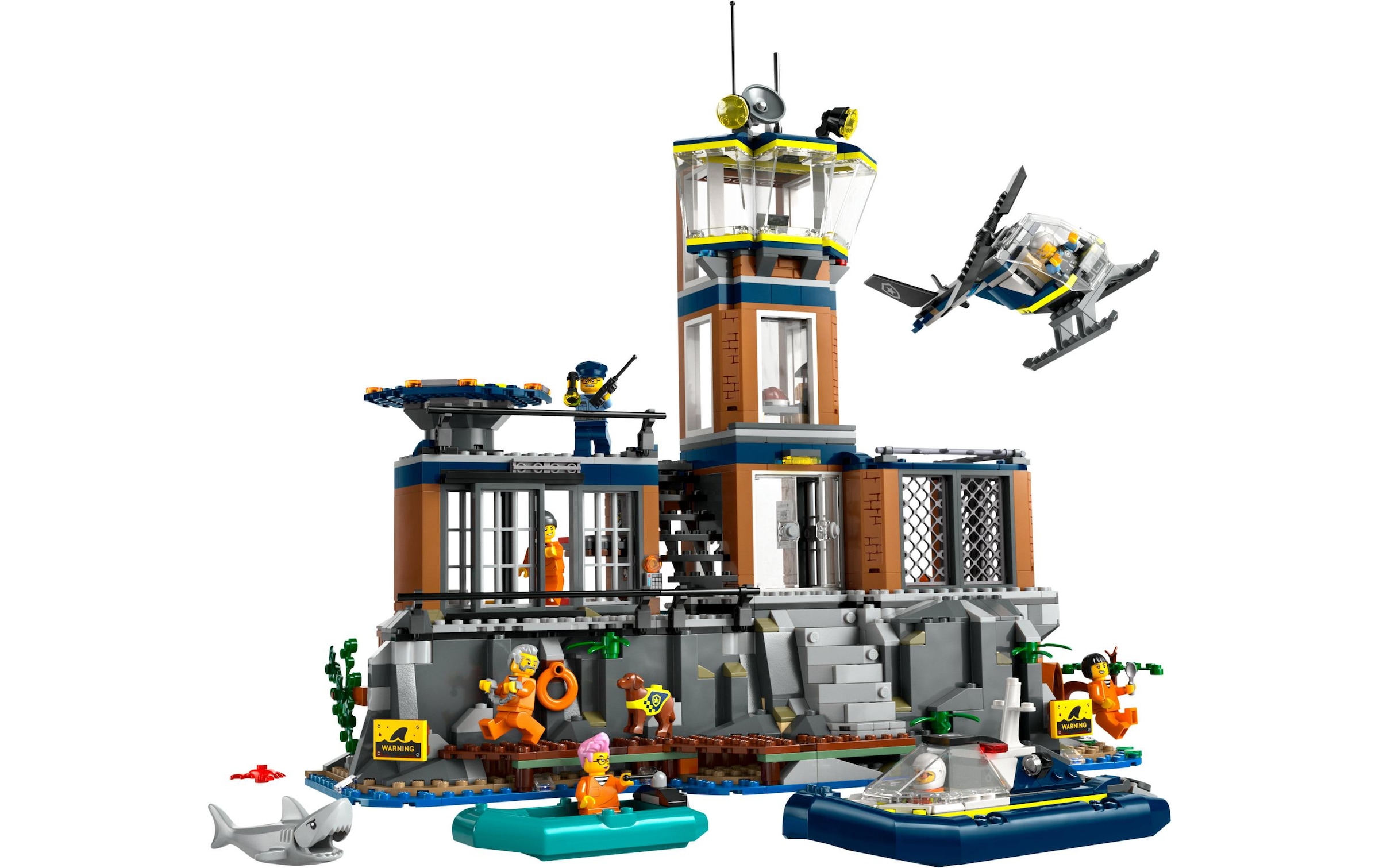 LEGO® Spielbausteine »Polizeistation auf der Gefängnisinsel 60419«, (980 St.)