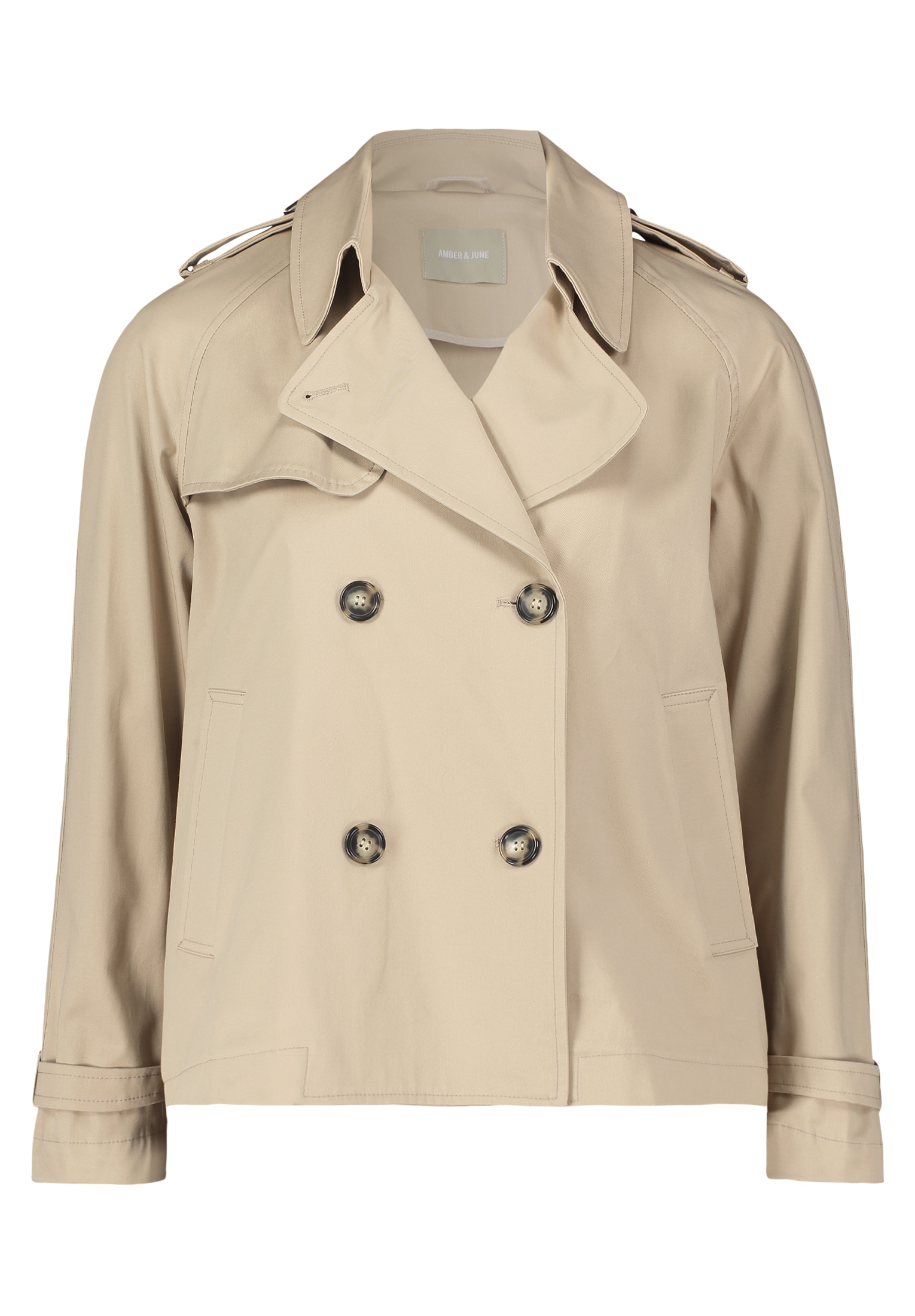 Amber & June Blouson, im Trenchcoat-Look