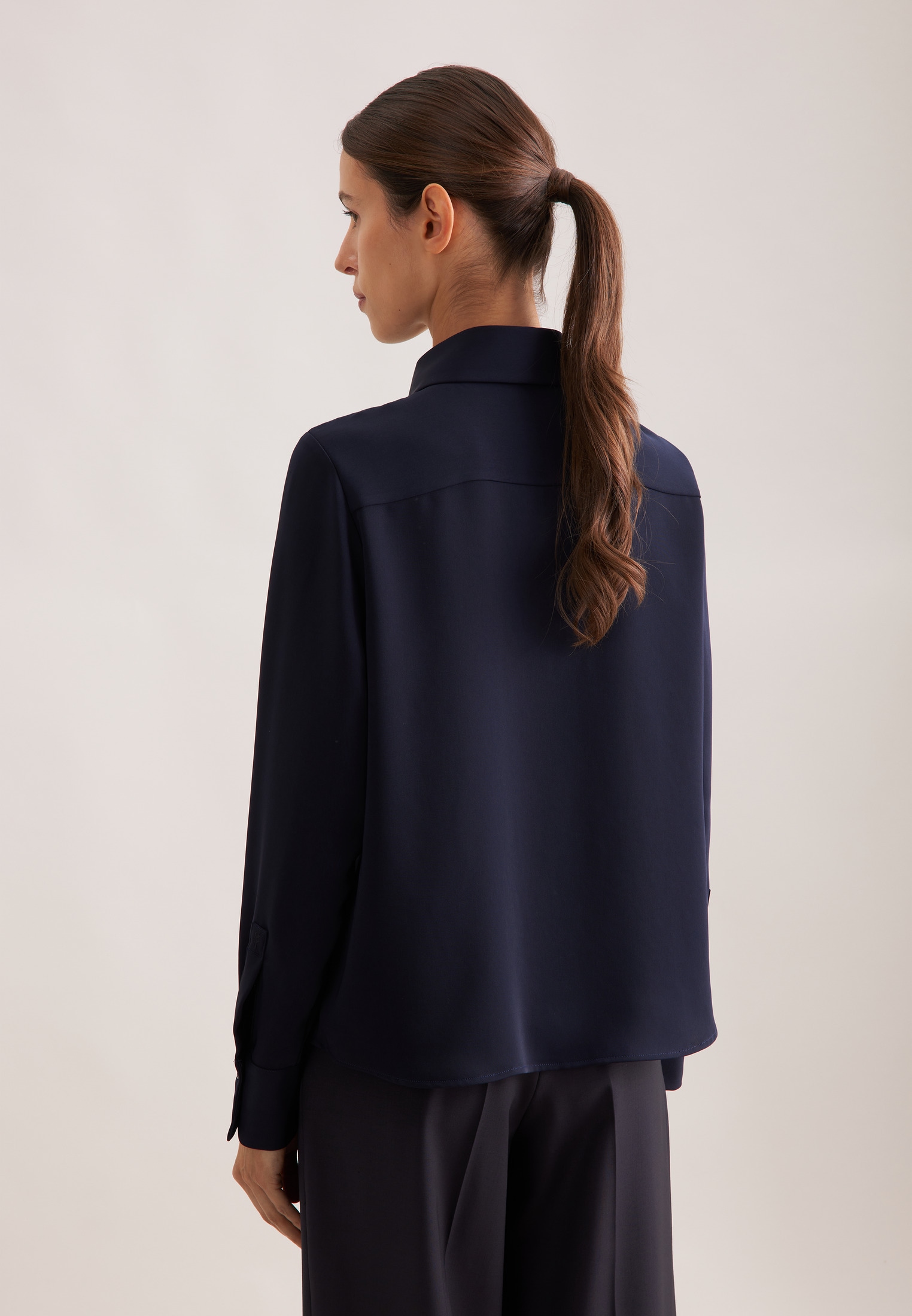 seidensticker Blouse chemise »Schwarze Rose«, 1/1 Uni
