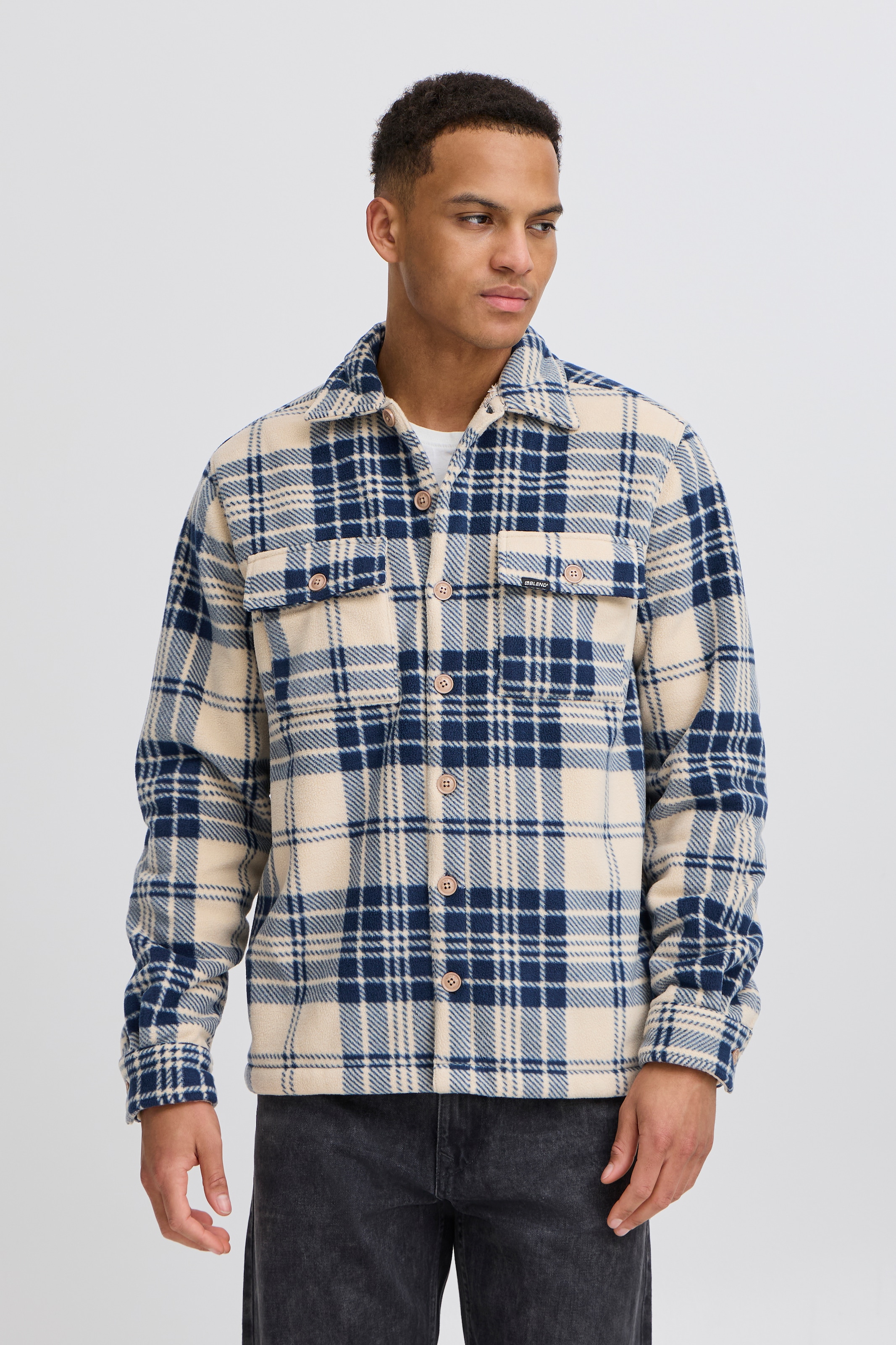 Image of Blend Langarmhemd "BHBAKI Shirt"