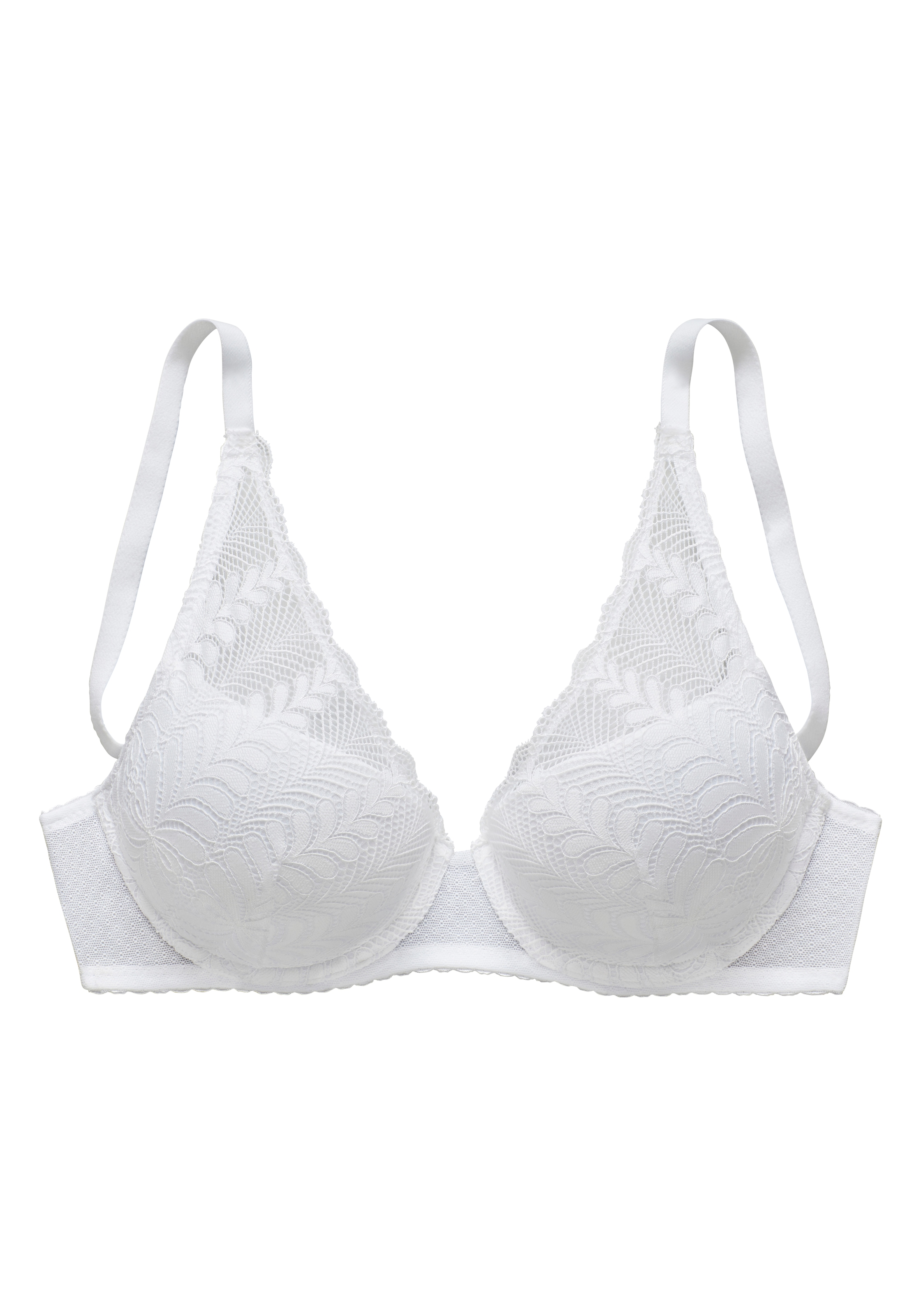LASCANA Schalen-BH »Amira«, mit Spacer-Schalen und modischem High-Apex Schnitt, Dessous