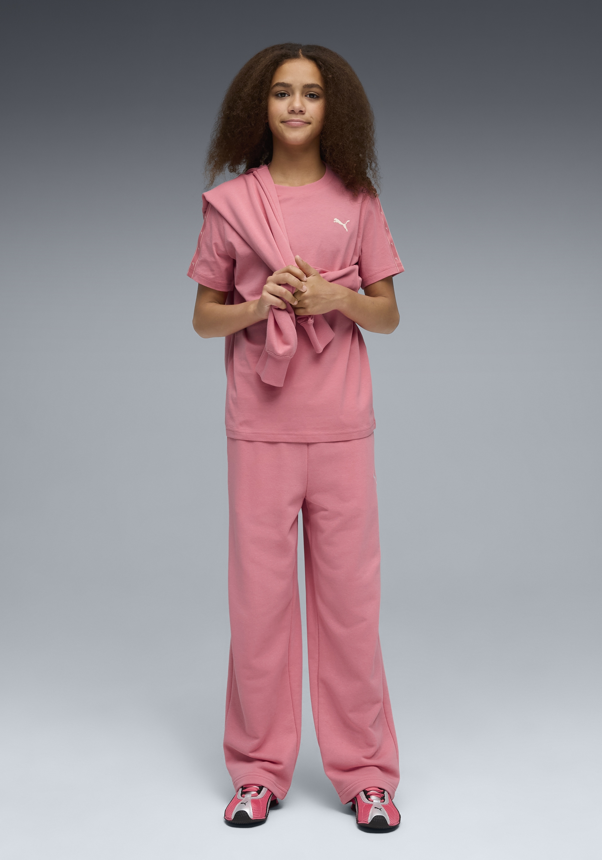 PUMA T-Shirt »ESS TAPE TEE G« Regular Fit, Kurzarm, für vielseitige Aktivitäten, aus Baumwolle