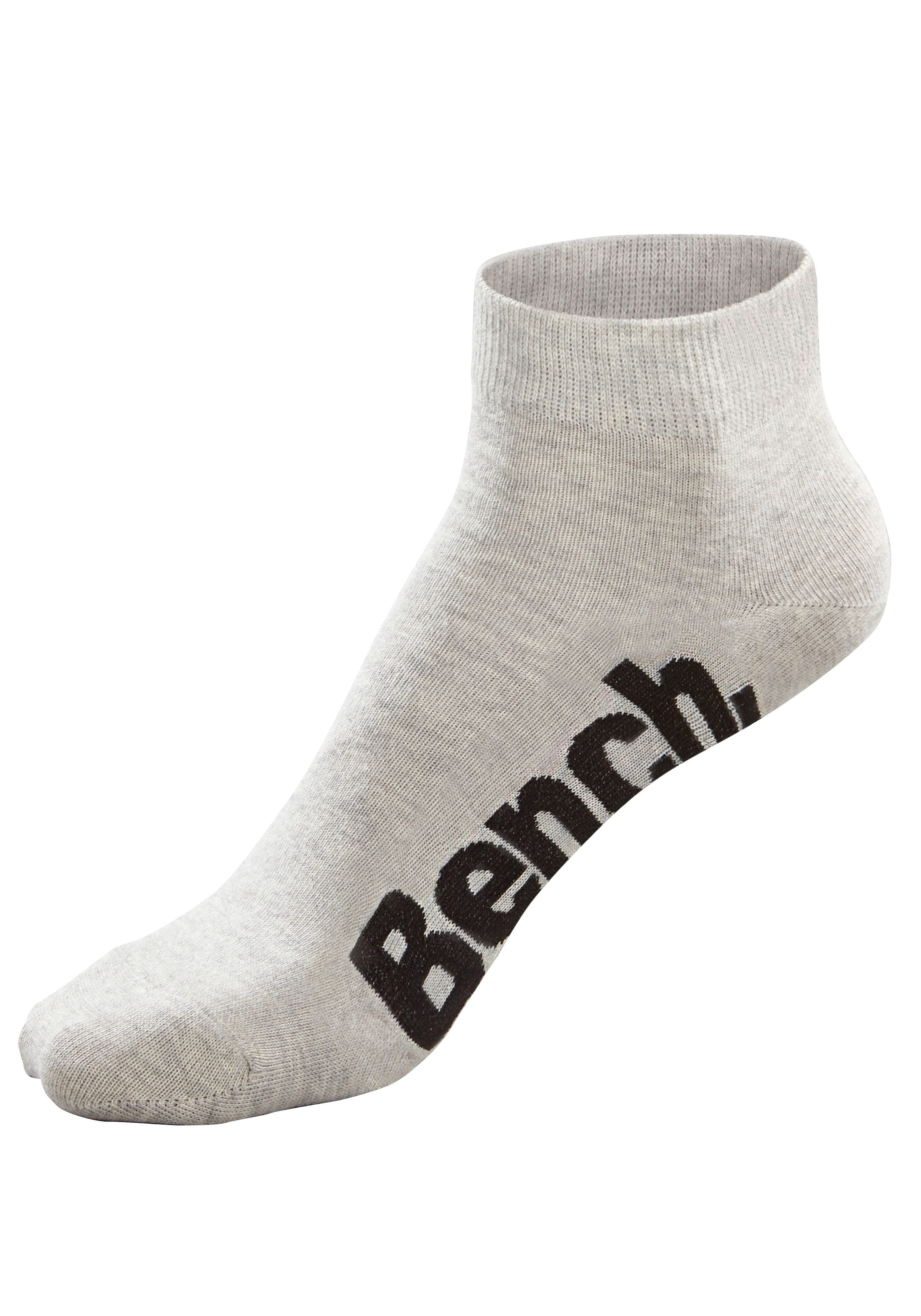 Bench. Kurzsocken, (Packung, 3 Paar), mit bequemen Rippbündchen