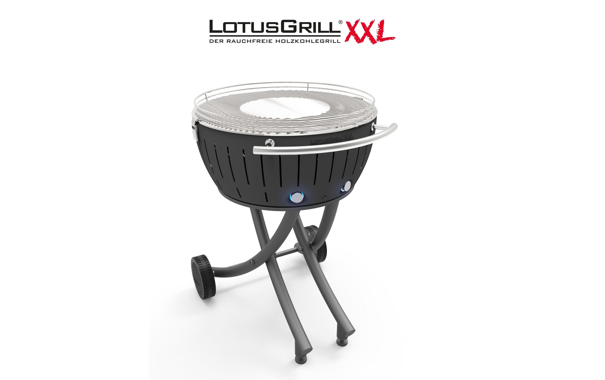 LotusGrill Holzkohlegrill »XXL Grau«