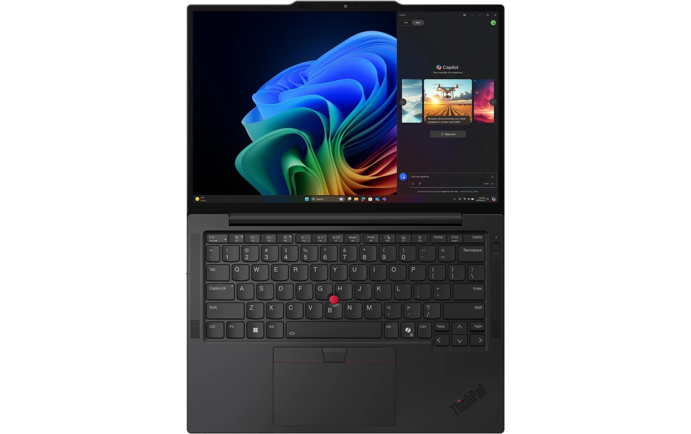 Lenovo Notebook »ThinkPad X13 Gen 6 (AMD) Copilot+ PC« / 13,3 ″ AMD Ryzen™ AI 7 1.000 GB SSD