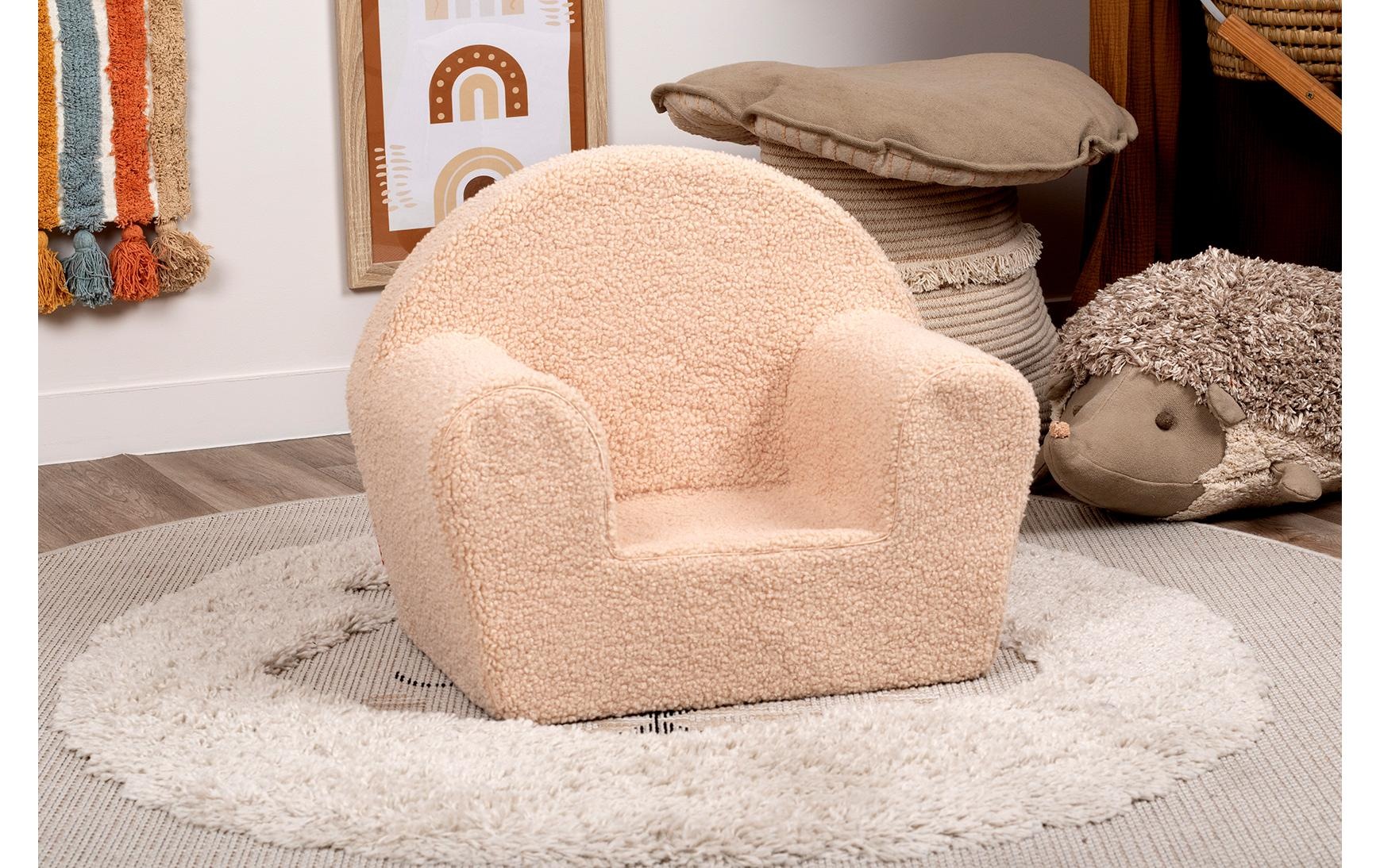 Knorrtoys® Kindersessel »«Soft plush beige»«