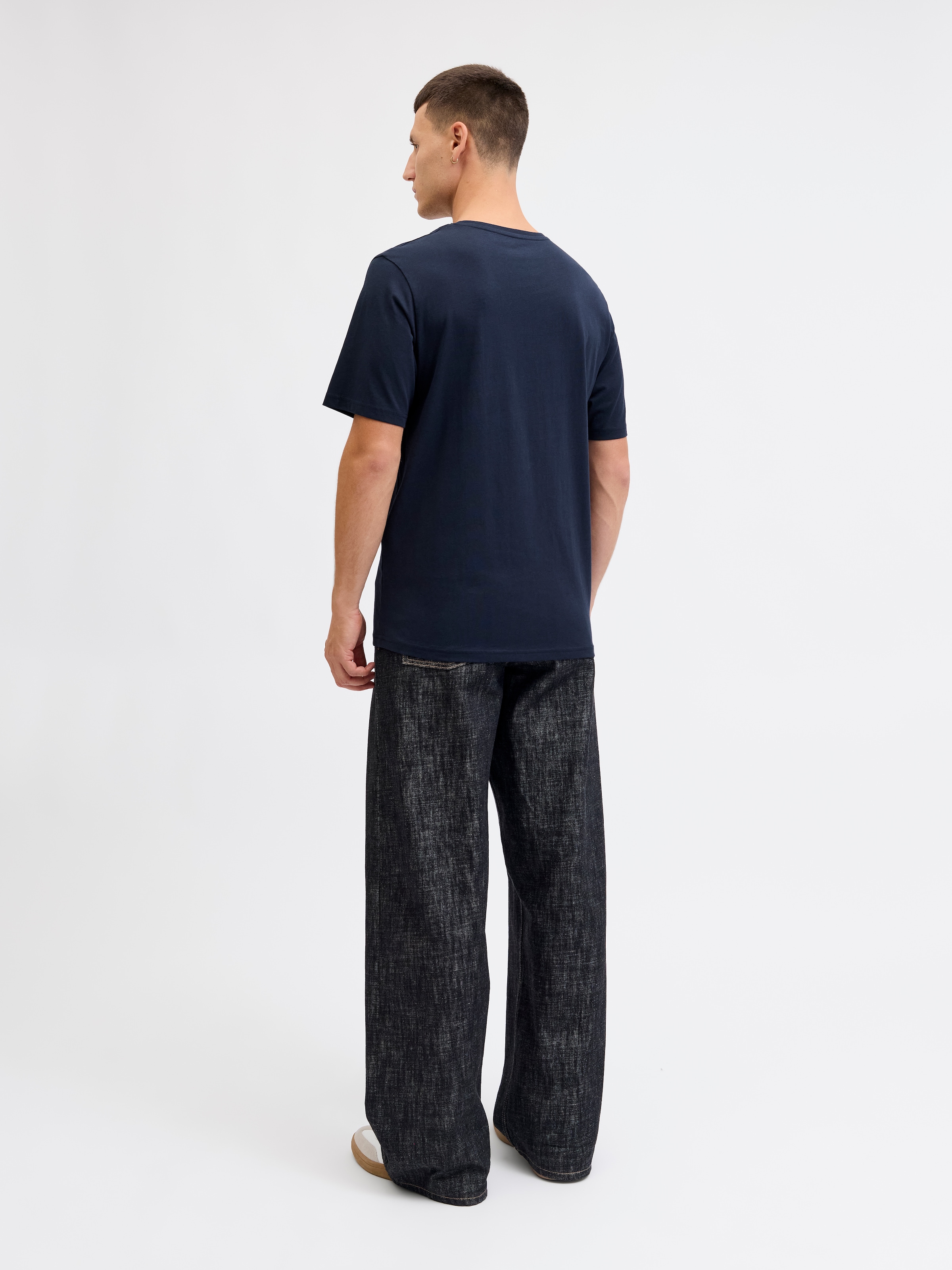 Jack & Jones Shirt à col rond »JJCHRISTMAS TEE SS CREW NECK XMAS« mit weihnachtlichem Druck