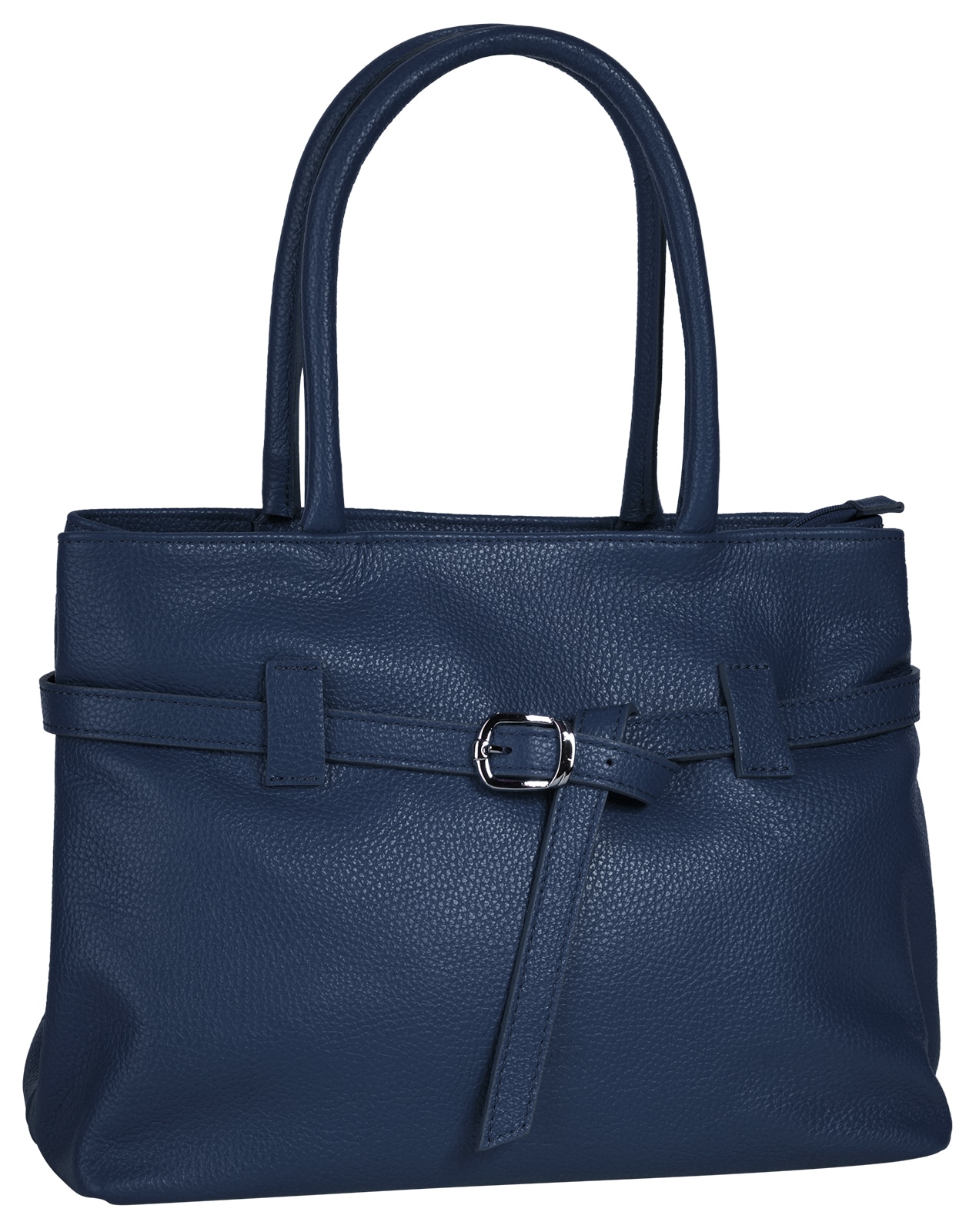 Cluty Henkeltasche echt Leder, Made in Italy