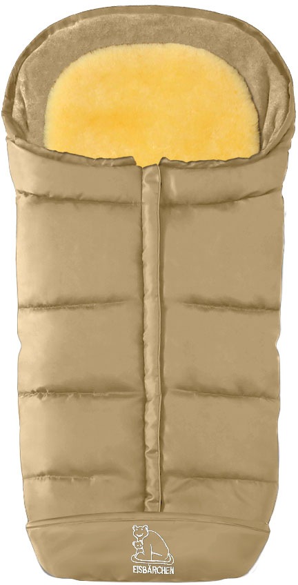 Image of Heitmann Felle Fusssack »Eisbärchen - Komfort 2 in 1 Winter-Babyfusssack«, mit herausnehmbarer Lammfell-Einlage, Mumienform möglich, für Kinderwagen und Buggy, waschbar bei Ackermann Versand Schweiz