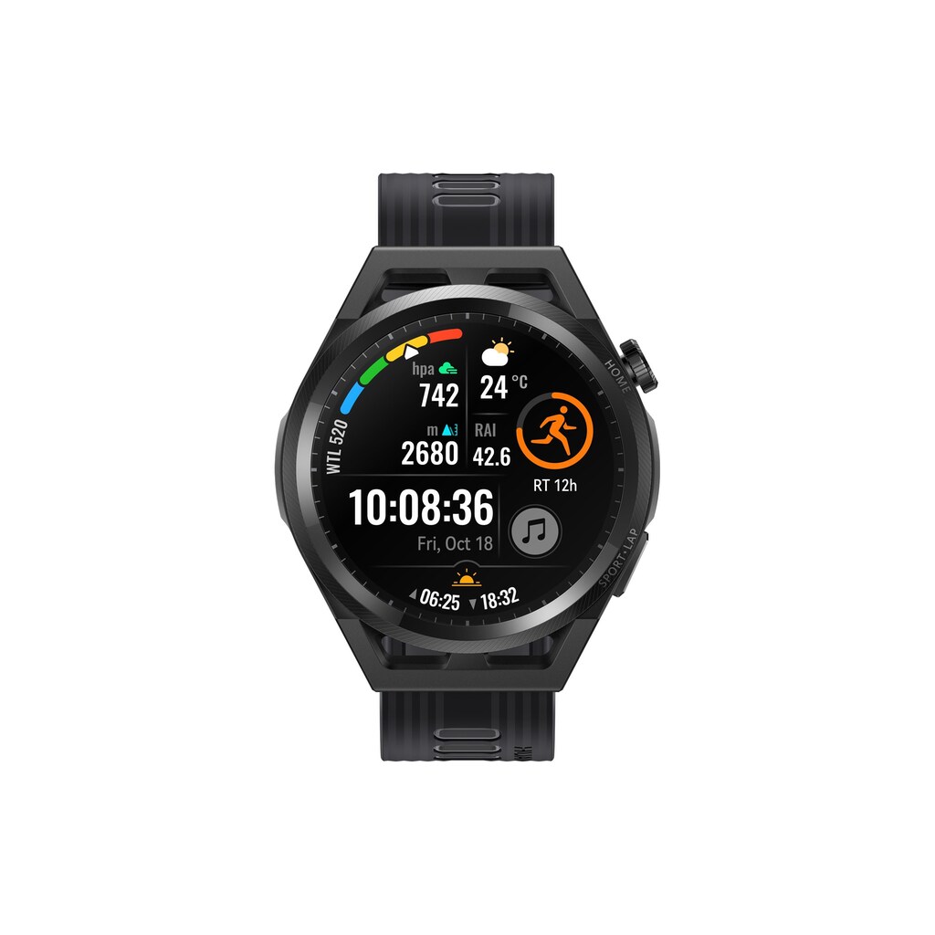 Huawei Smartwatch »GT Runner Black«, (Harmony OS)