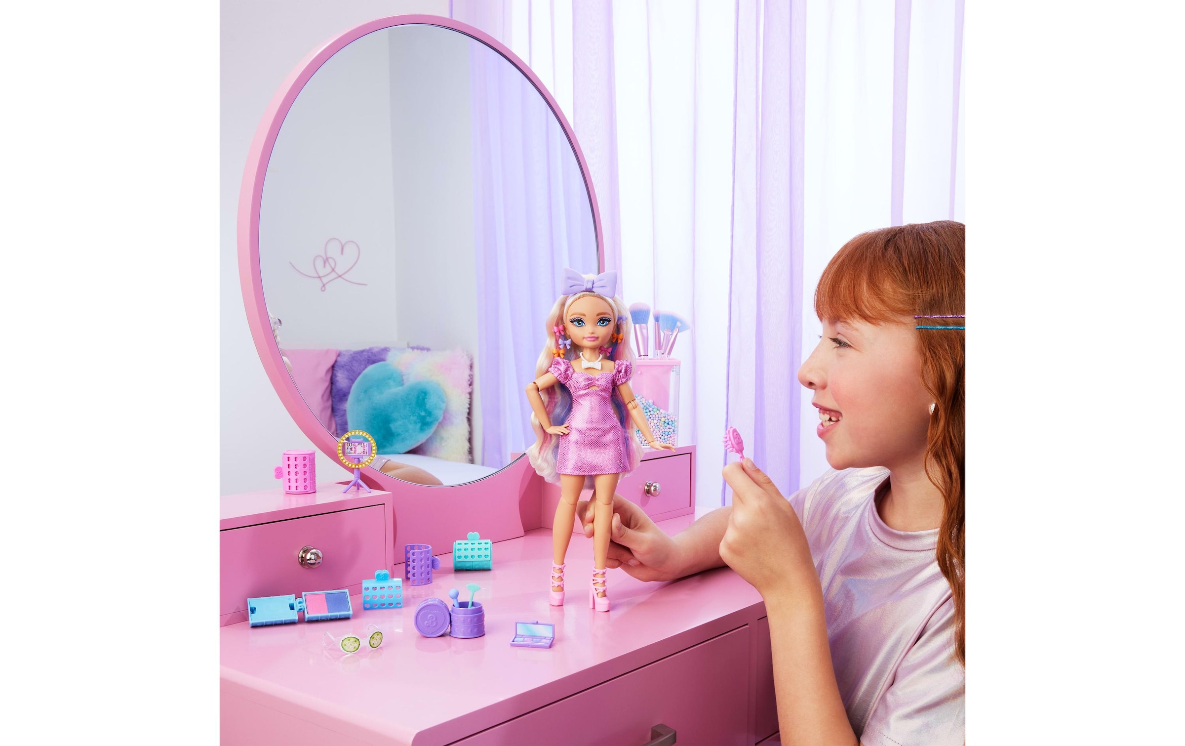 Barbie Anziehpuppe »Dream Besties Malibu, Get Ready With Me«