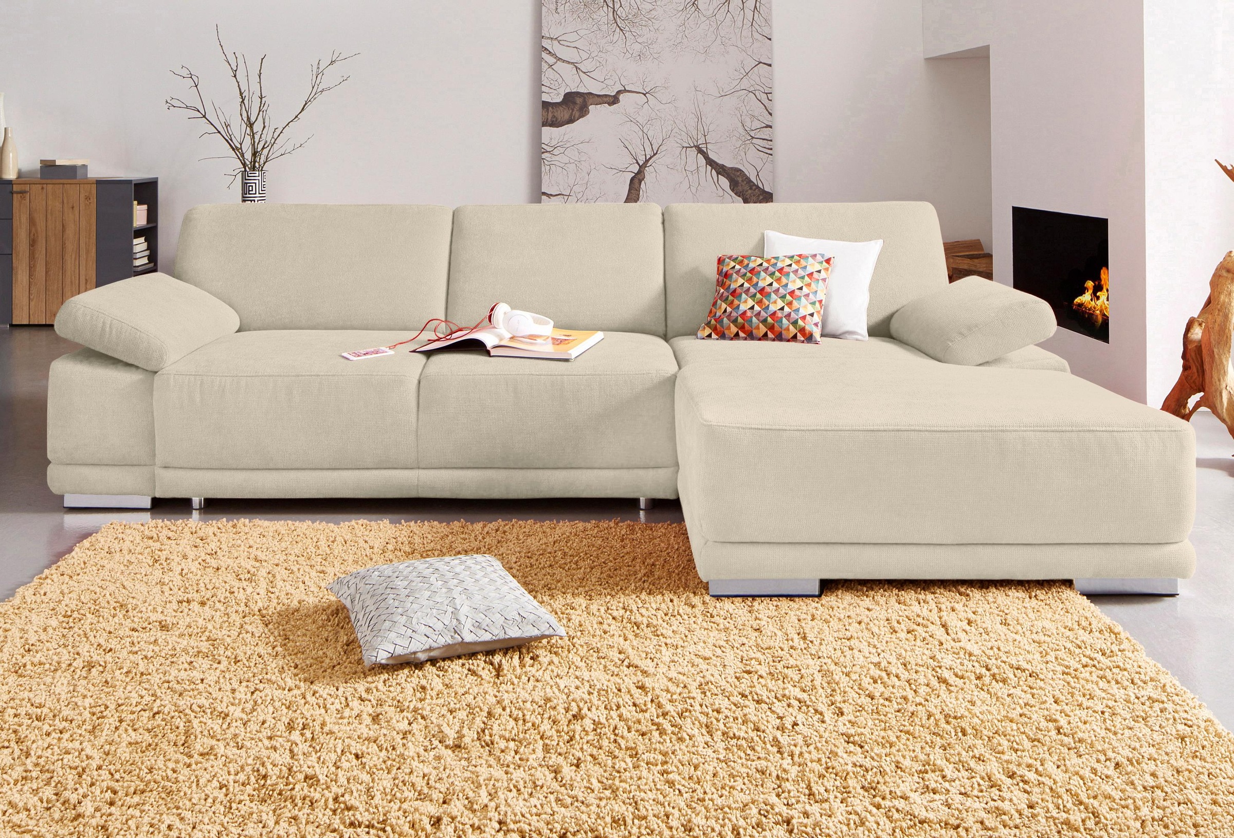 Image of sit&more Ecksofa, mit XL-Recamiere, wahlweise mit Bettfunktion bei Ackermann Versand Schweiz