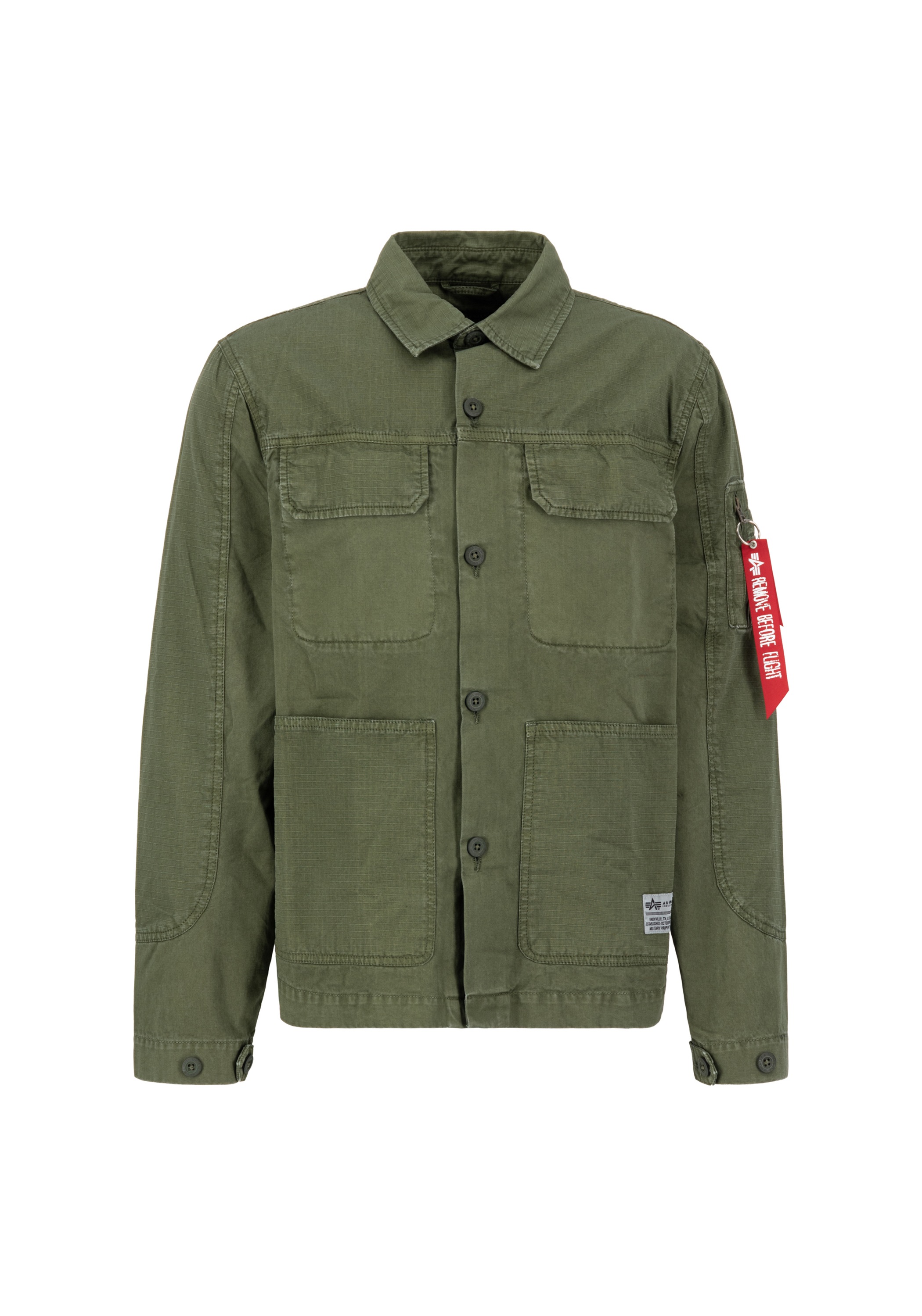 Image of Alpha Industries Hemdjacke "Color Block Overshirt"