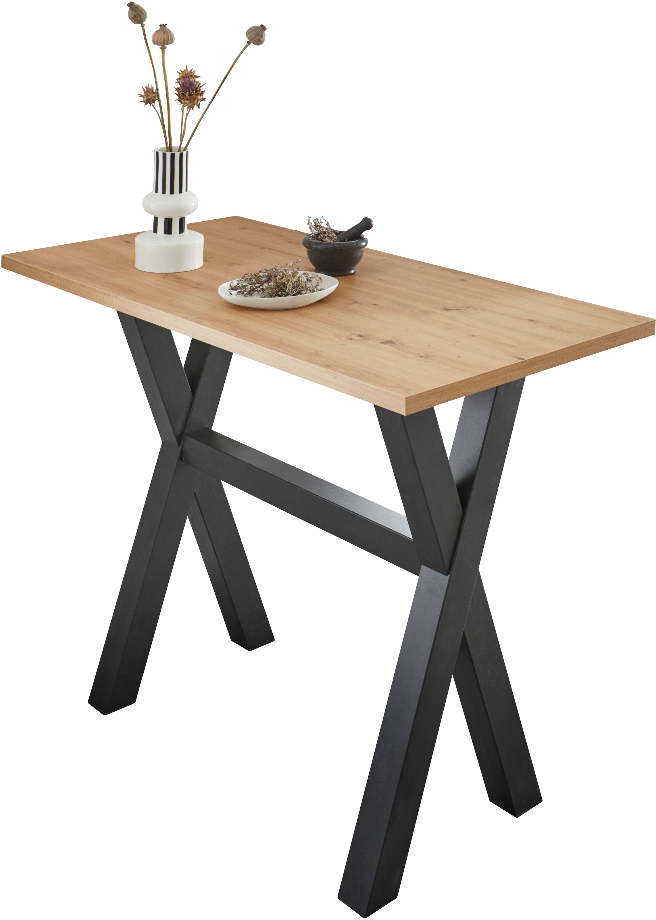 Image of Mäusbacher Bartisch, Gestell in X-Form (Breite 120, 140 oder 160 cm) bei Ackermann Versand Schweiz