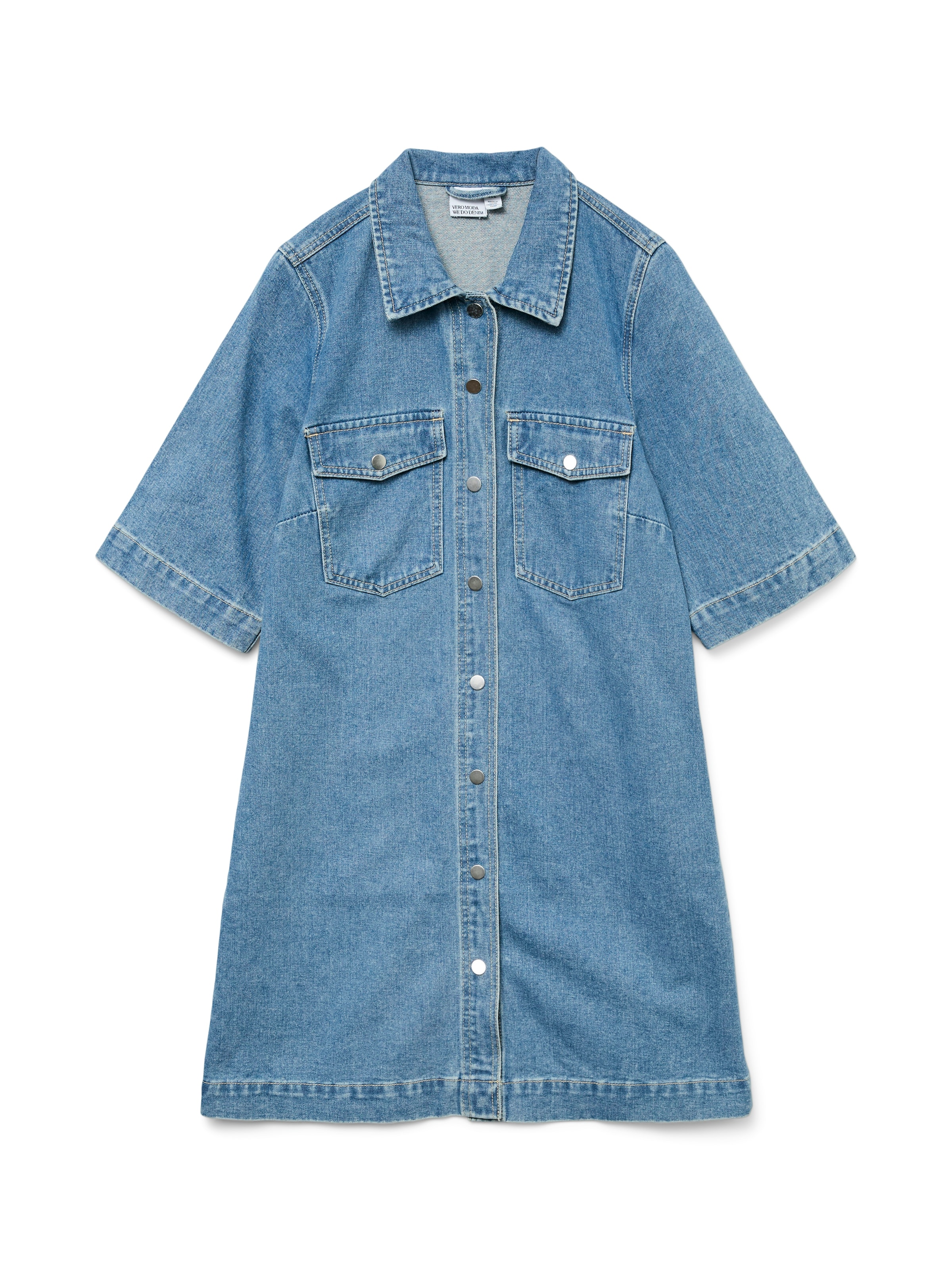 Vero Moda Jeanskleid »VMFENJA 2/4 SHORT DENIM DRESS GA NOOS«