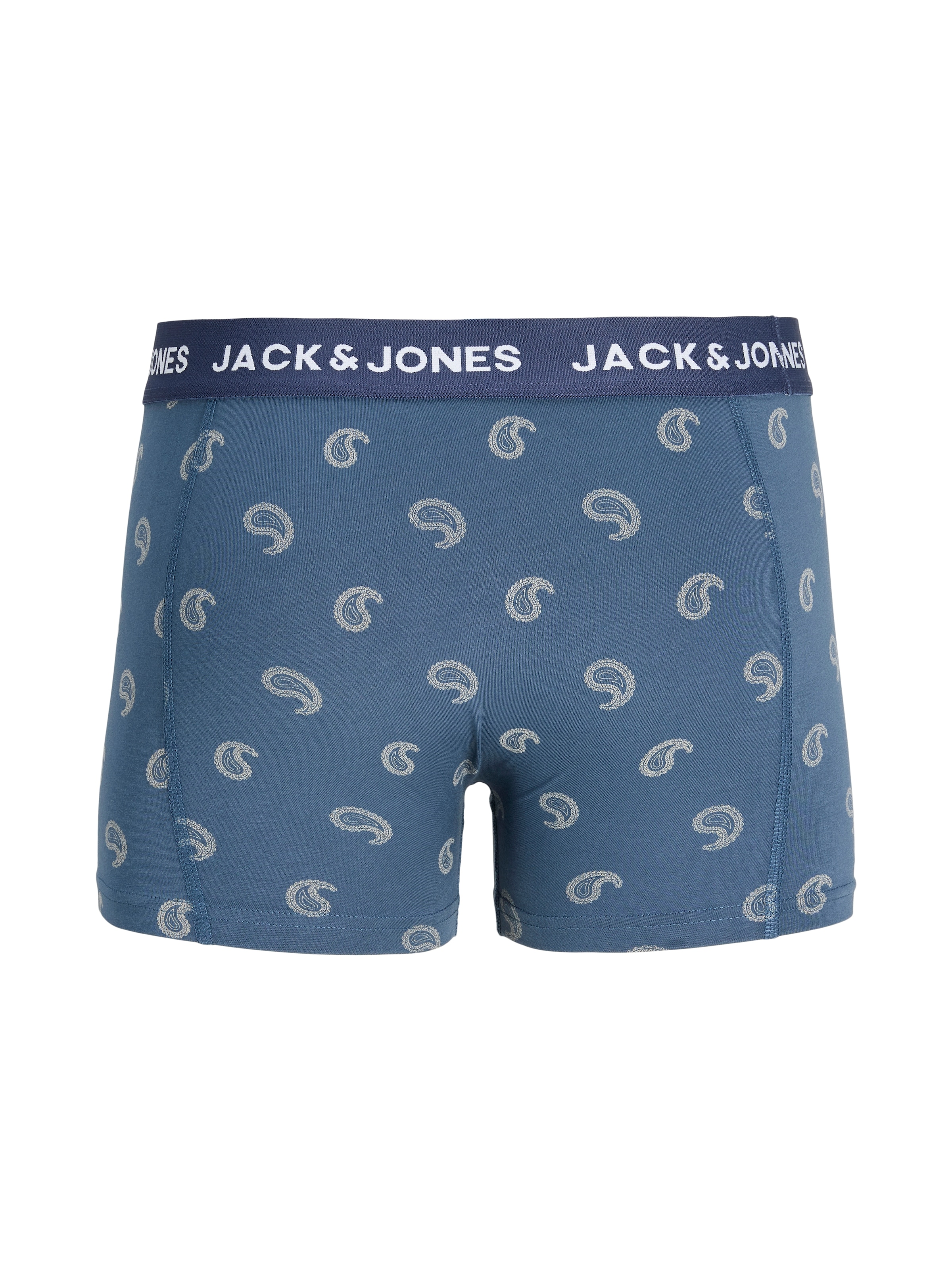 Jack & Jones Tronc »JACCENTRAL TRUNKS 3 PACK SN« Paquet, 3 cuis mélange de coton, ceinture élastique